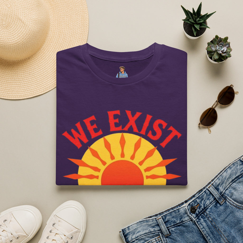 Unisex Softstyle T-Shirt, We Exist We Resist We Rise