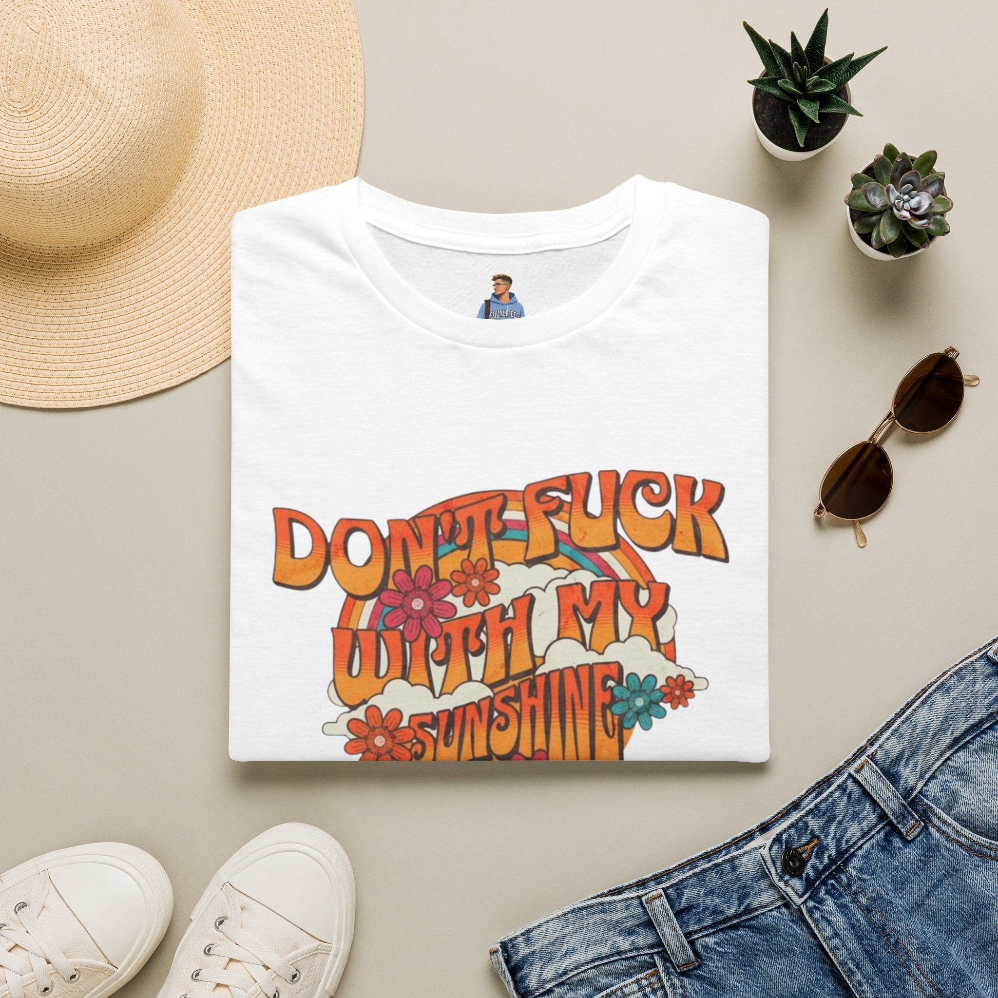Camiseta unisex de estilo suave "Don't Fuck With My Sunshine"