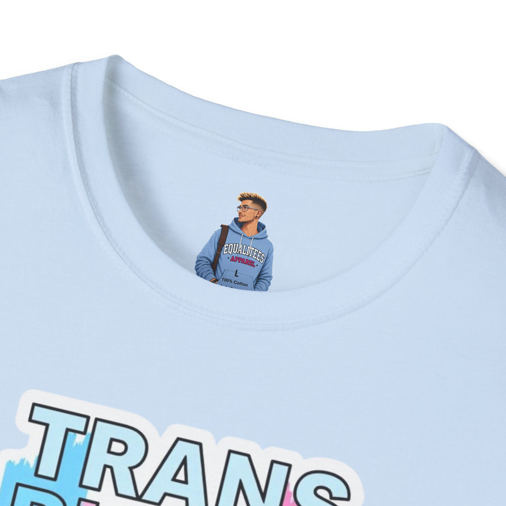 Trans Rights Unisex Softstyle T-Shirt - Support Equality & Trans Rights