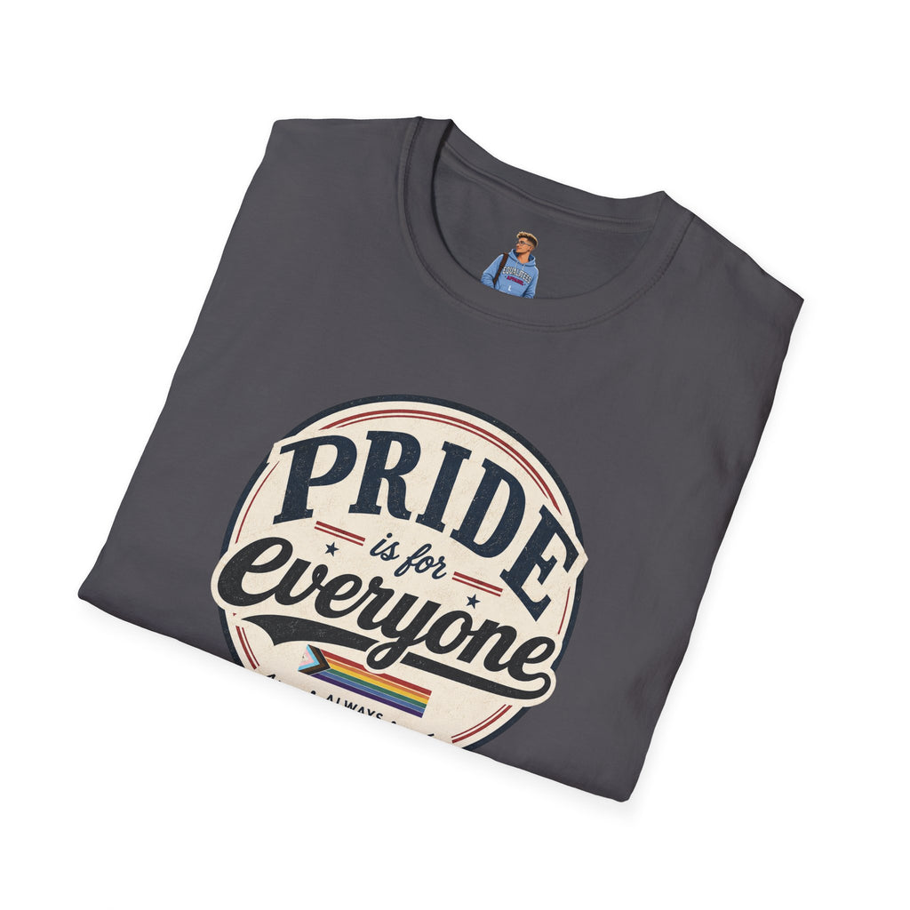 Pride Is for Everyone T-Shirt — Inclusive Retro Pride Tee