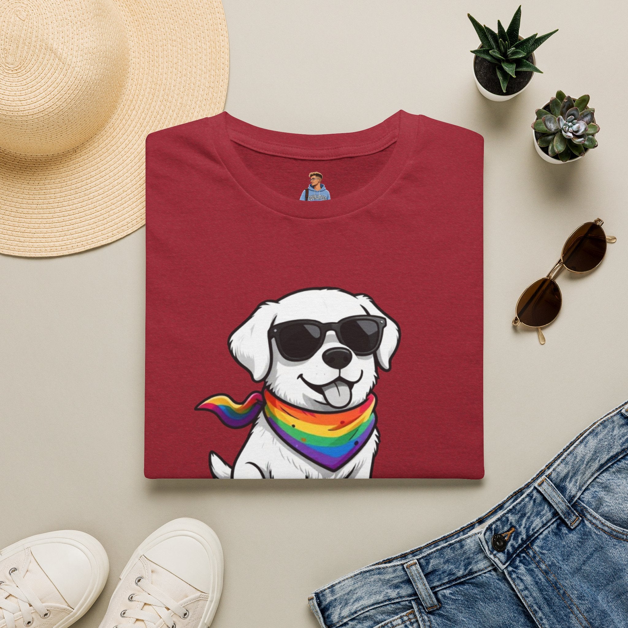 Cute Puppy Pride T‑Shirt