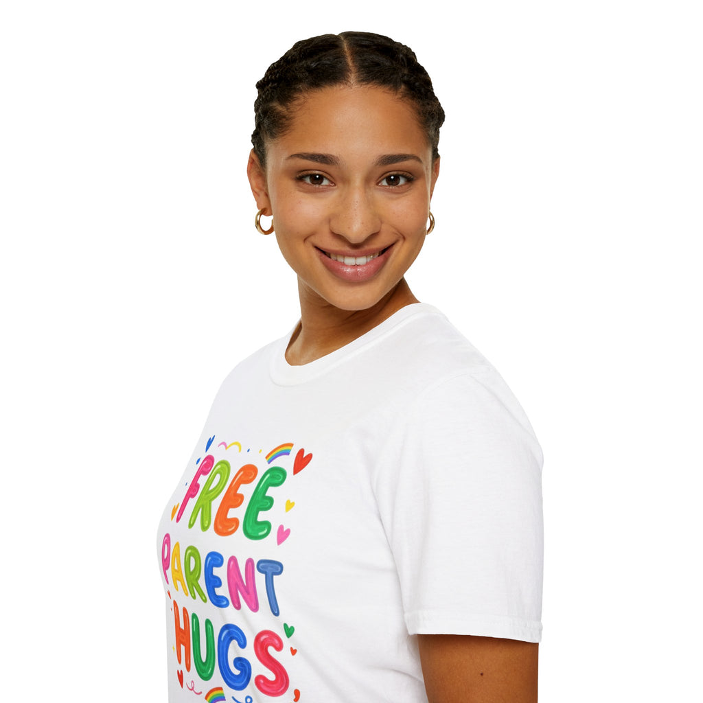 Free Parent Hugs Affirming T-Shirt