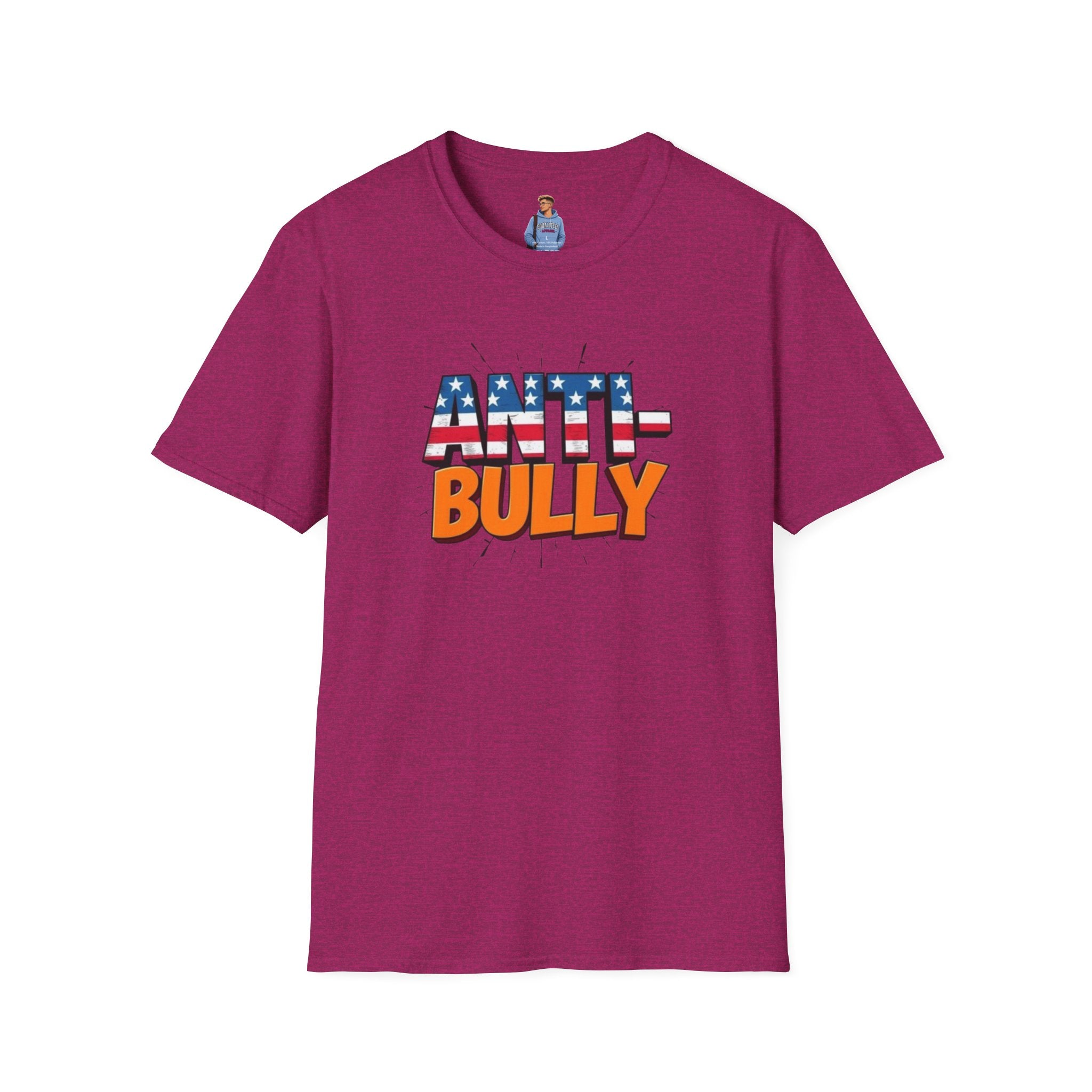 Camiseta unisex antibullying de estilo suave: apoya la concienciación contra el bullying
