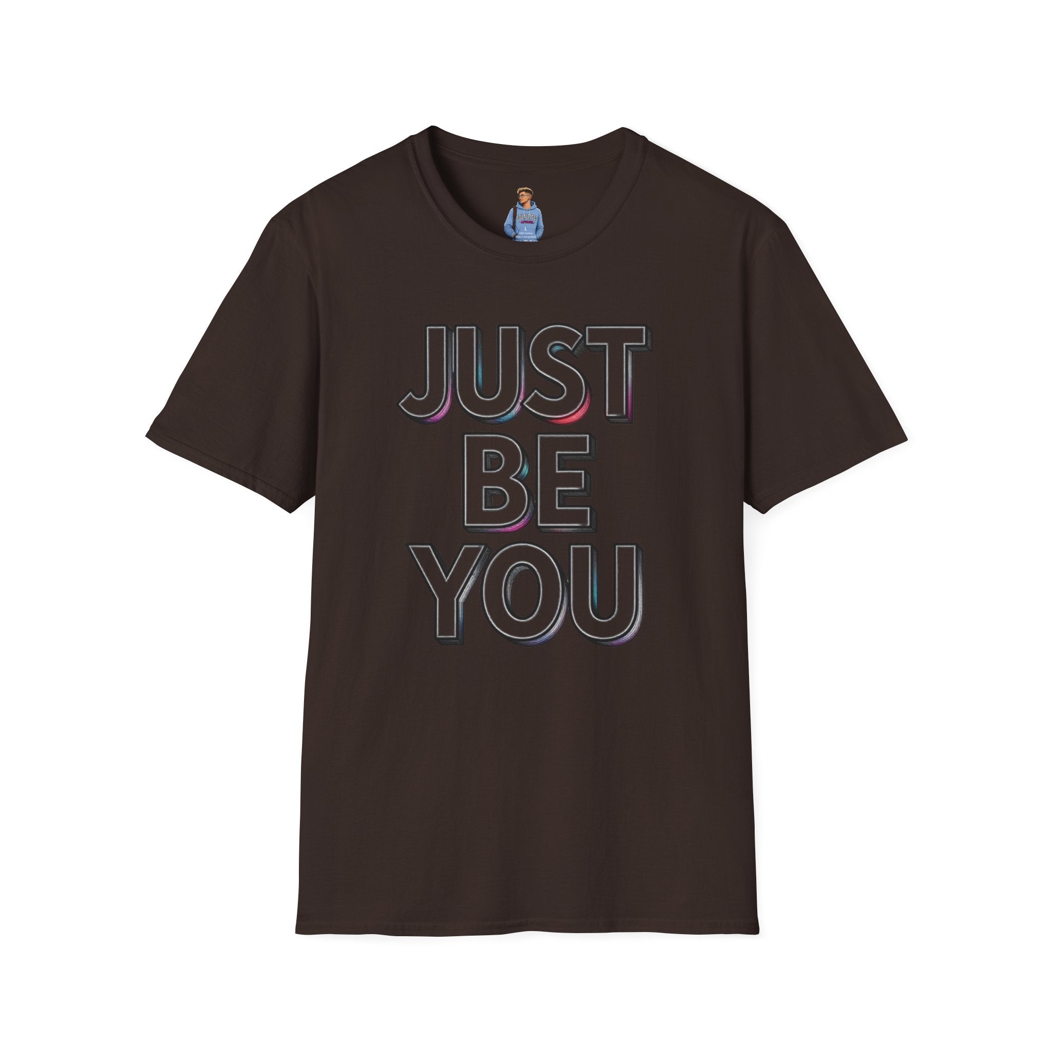 Just Be You T-Shirt — Inspirational Minimalist Graphic Tee