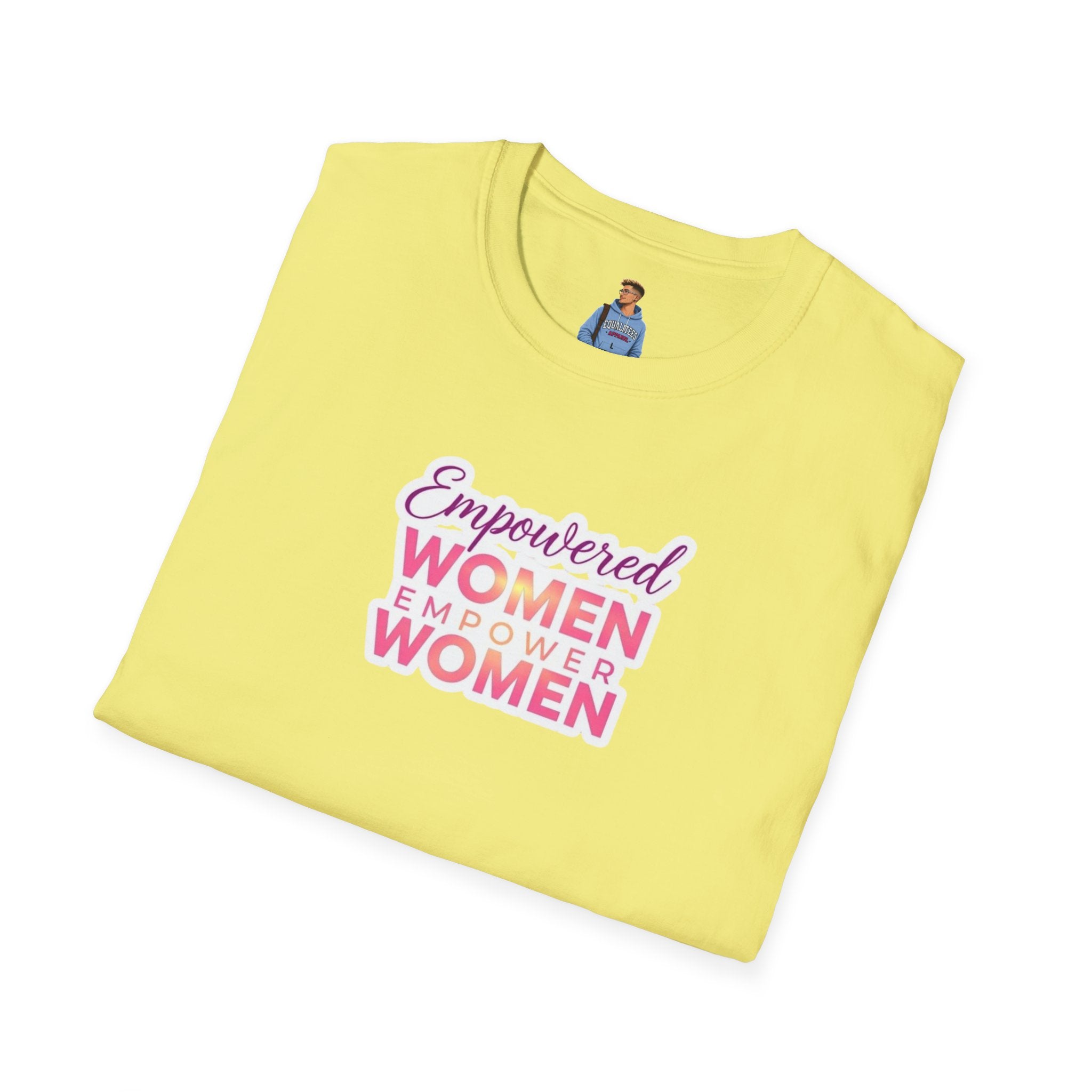 Empowered Women T-Shirt | Unisex Softstyle Tee for Women’s Empowerment