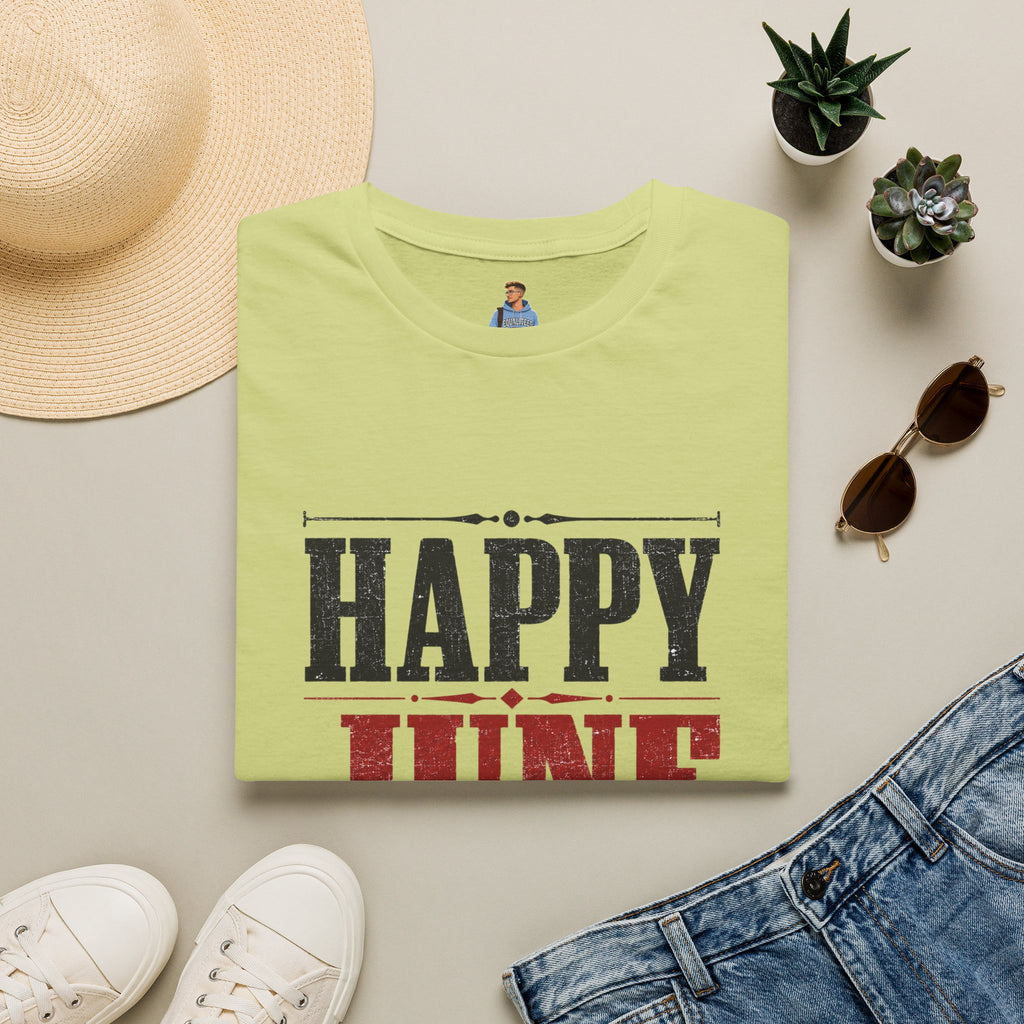 Juneteenth T-Shirt — "Happy Juneteenth" Celebration Tee