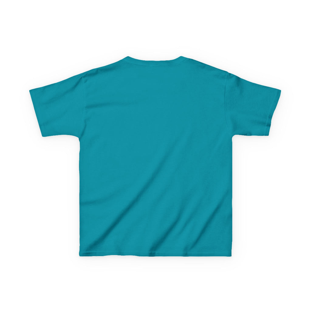Colorful Fractal Dolphin Kids Heavy Cotton Tee - EqualiTees.Me