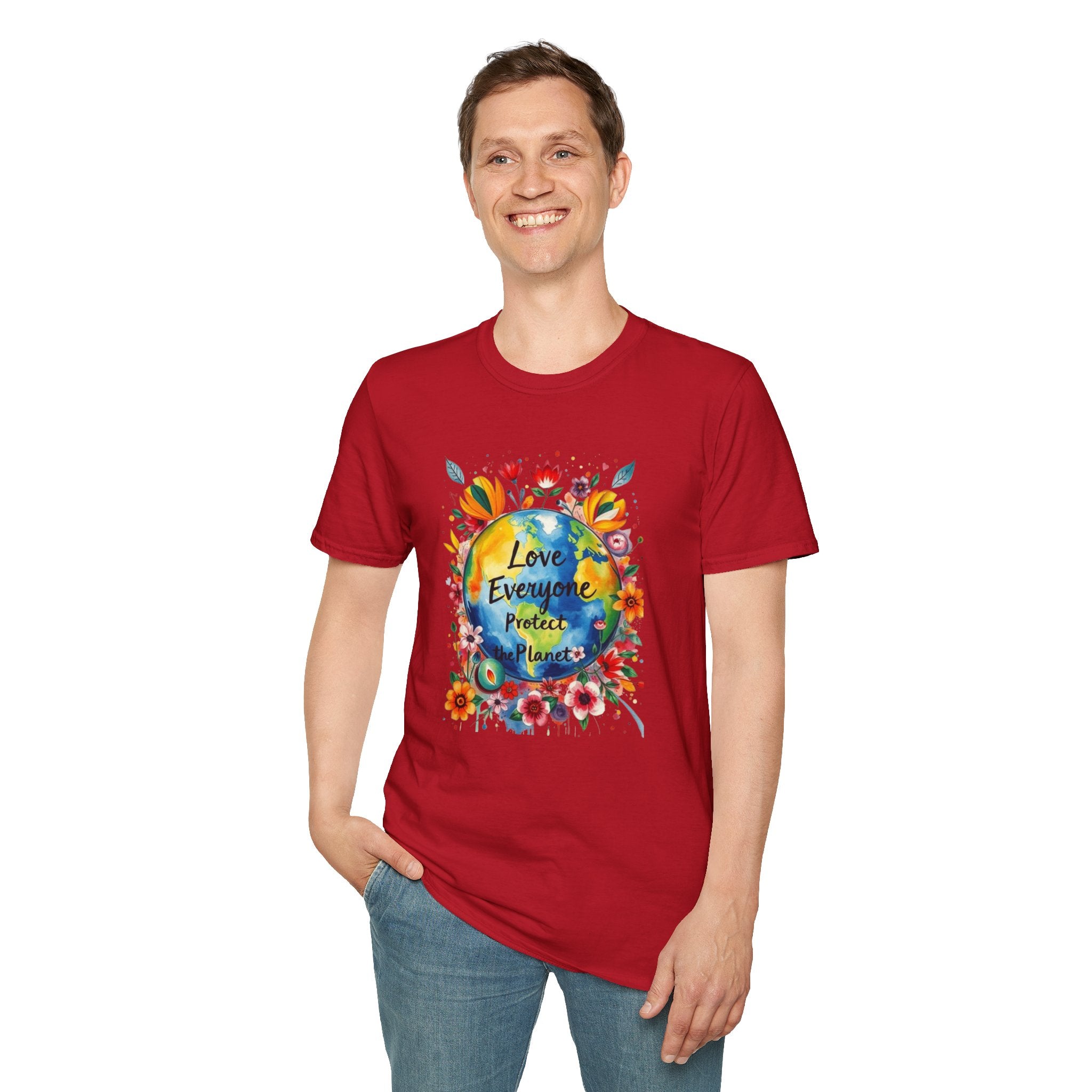 Love Everyone Protect The Planet T-Shirt