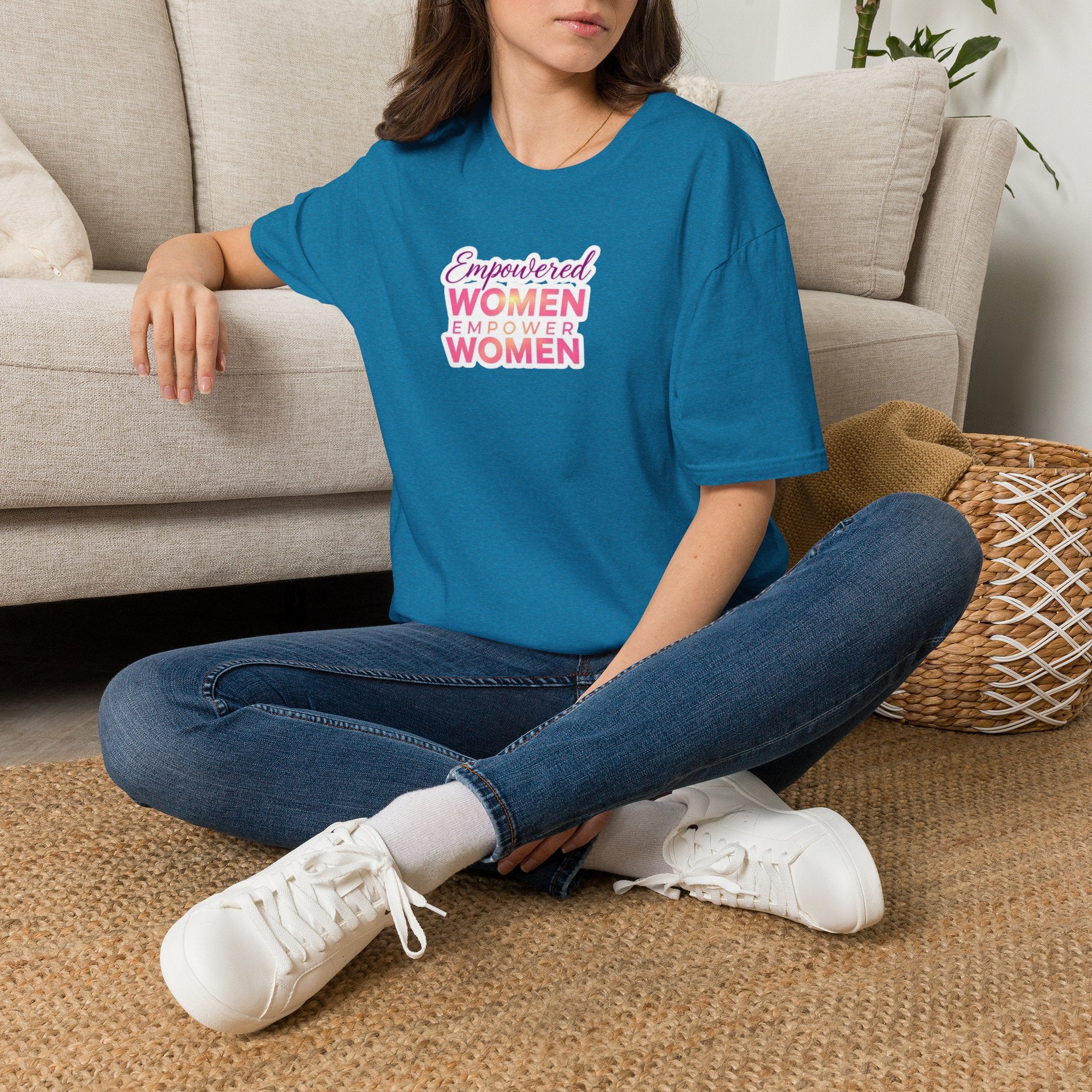 Empowered Women T-Shirt | Unisex Softstyle Tee for Women’s Empowerment