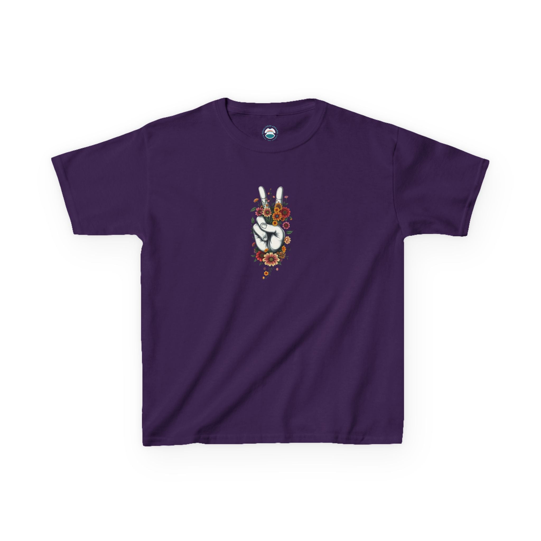 Grow Peace Kids Heavy Cotton™ Tee - EqualiTees.Me