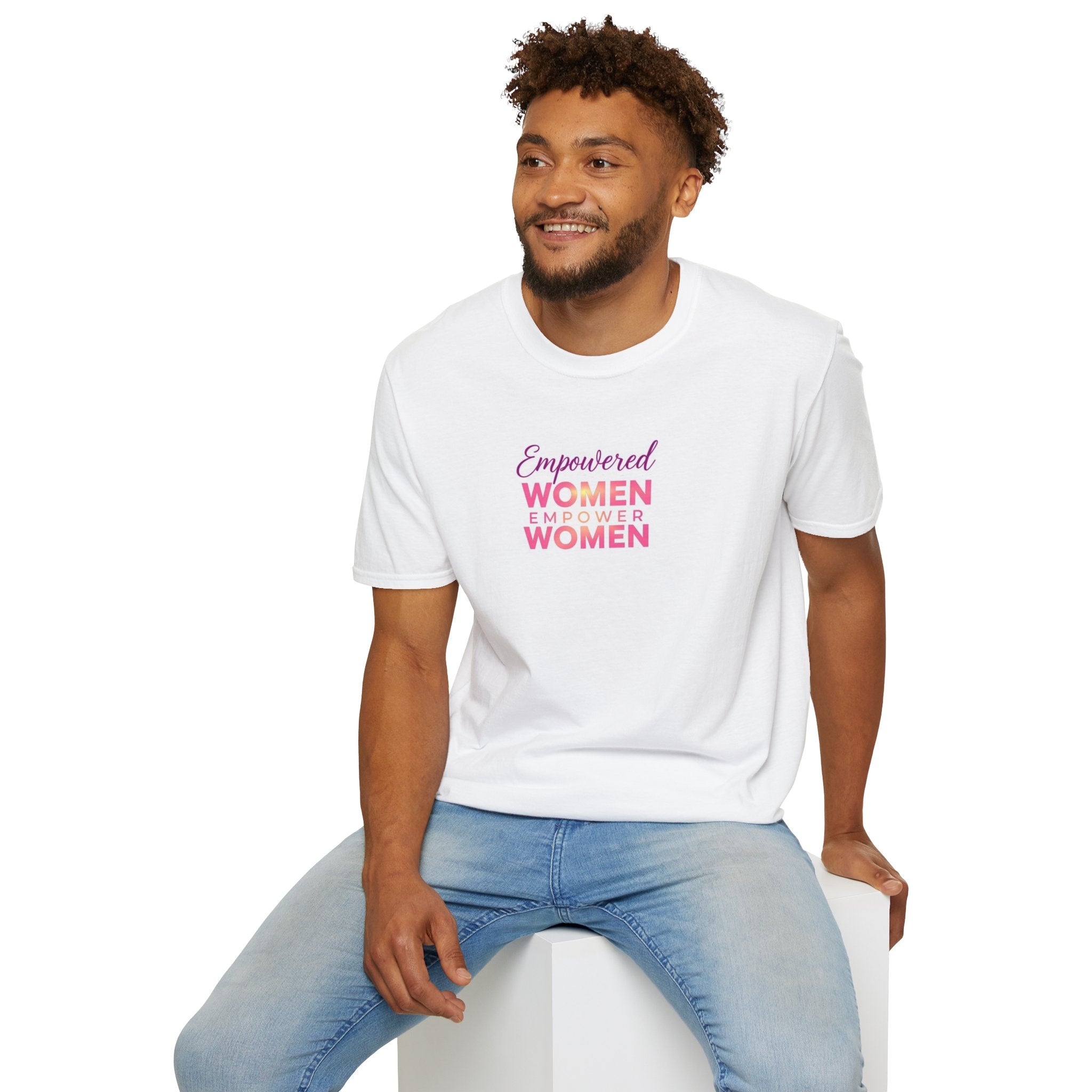Empowered Women T-Shirt | Unisex Softstyle Tee for Women’s Empowerment