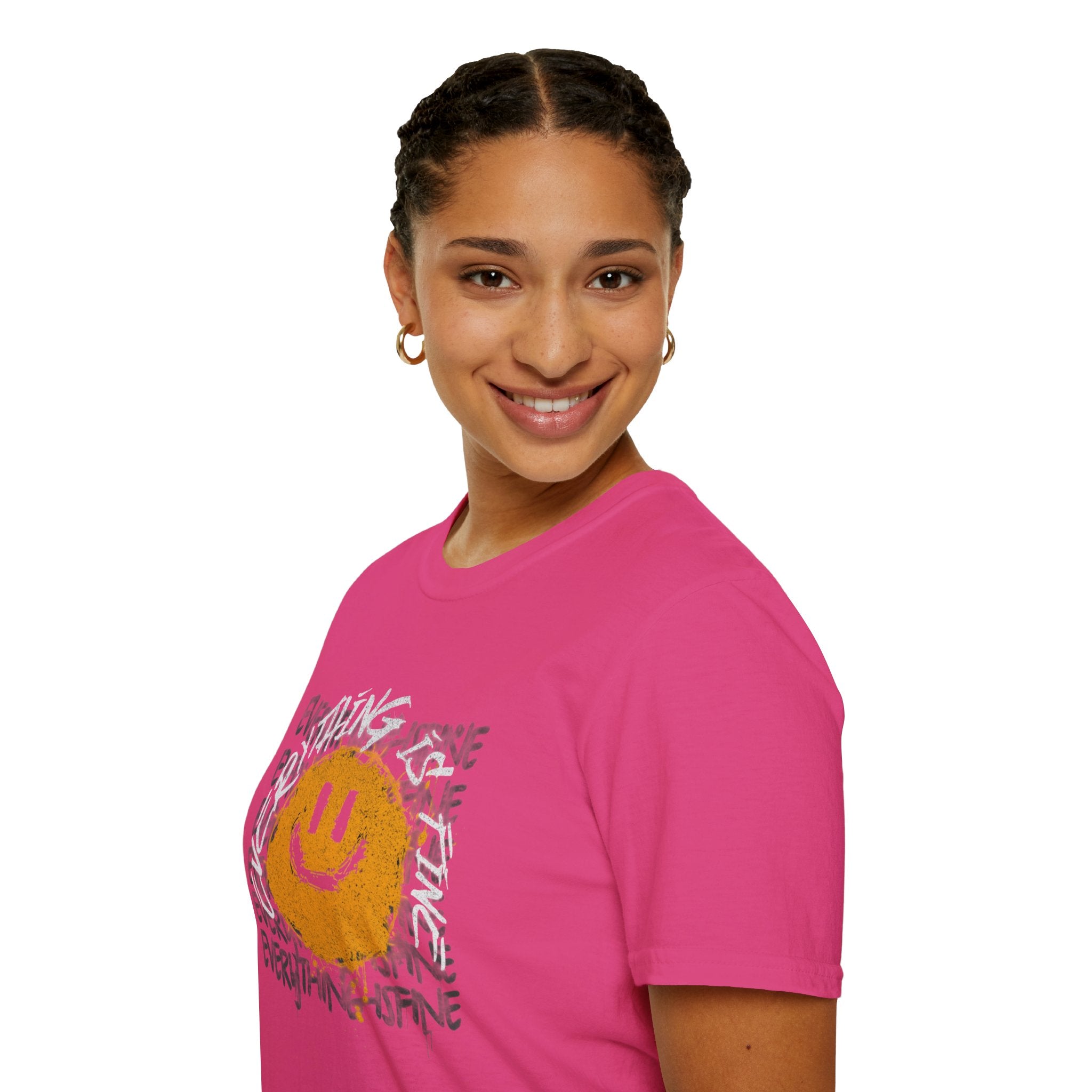 Camiseta unisex divertida y suave con la frase "Todo está bien", camiseta sarcástica, camiseta gráfica humorística, camiseta con frase del Apocalipsis, regalo para amantes de las bromas