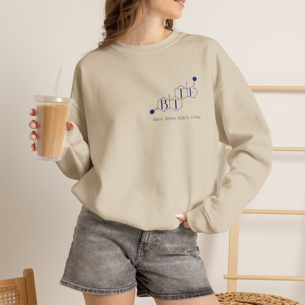 BTTF - Black Trans Travel Fund Unisex Crewneck Sweatshirt
