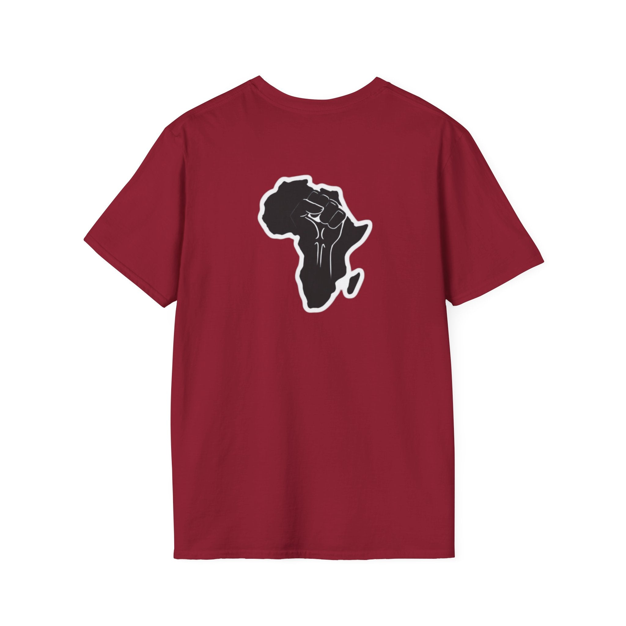 Camiseta unisex de estilo suave Unity and Heritage con corazón panafricano