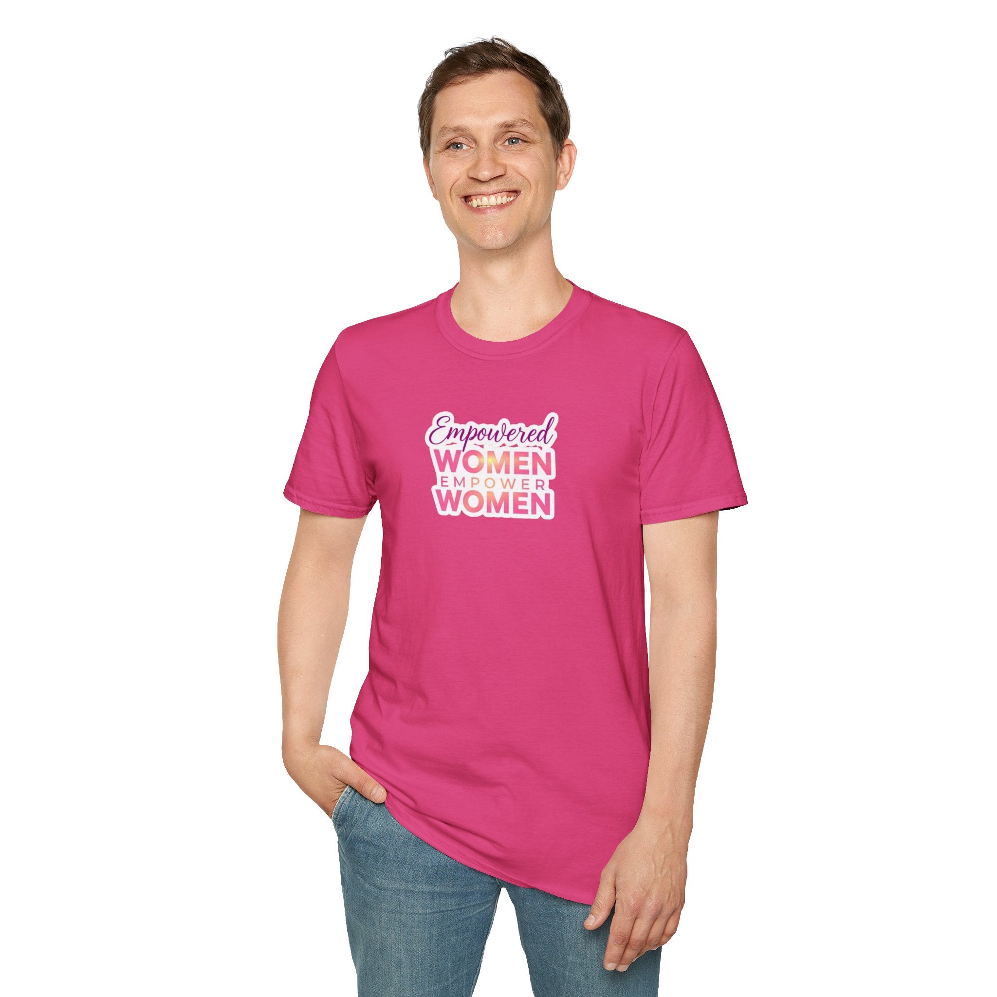 Empowered Women T-Shirt | Unisex Softstyle Tee for Women’s Empowerment