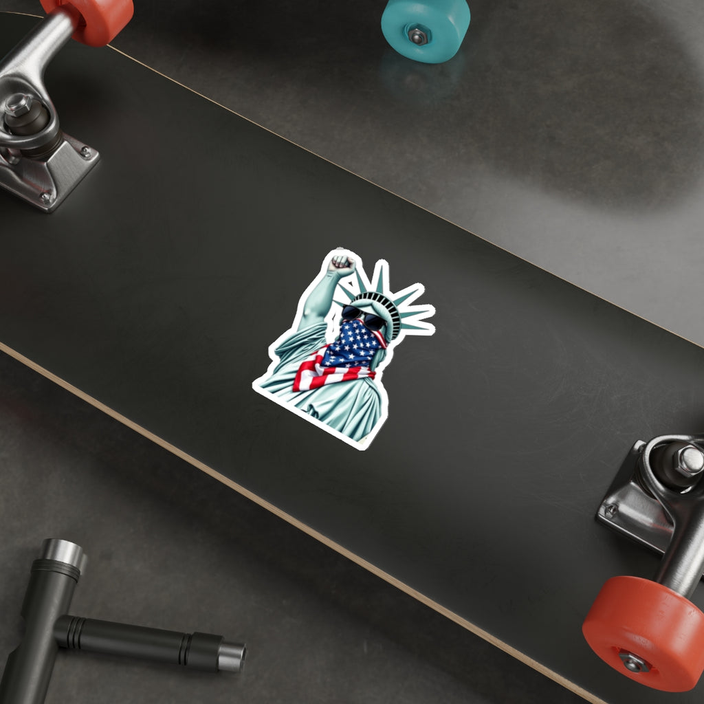 #RESIST with Lady Liberty Sticker - EqualiTees.Me
