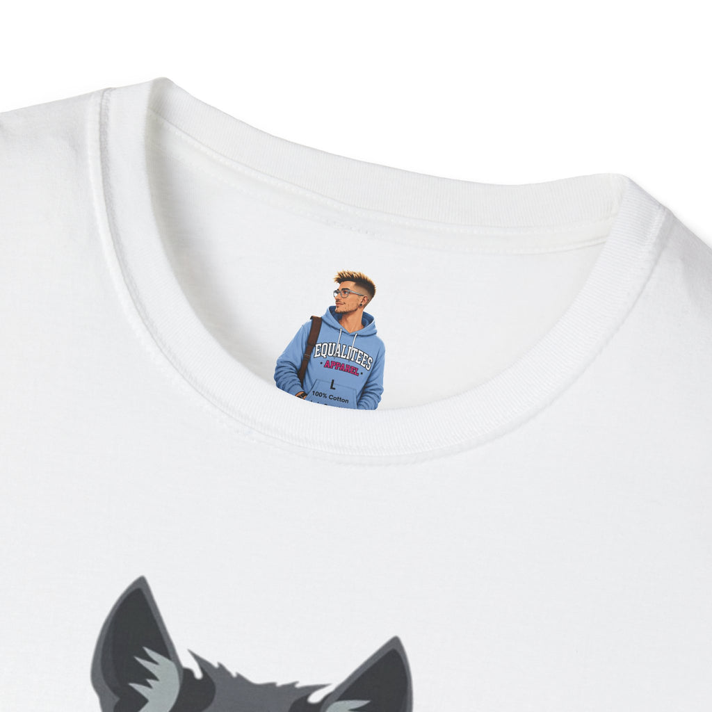 Mystical Wolf Design Unisex Softstyle T-shirt
