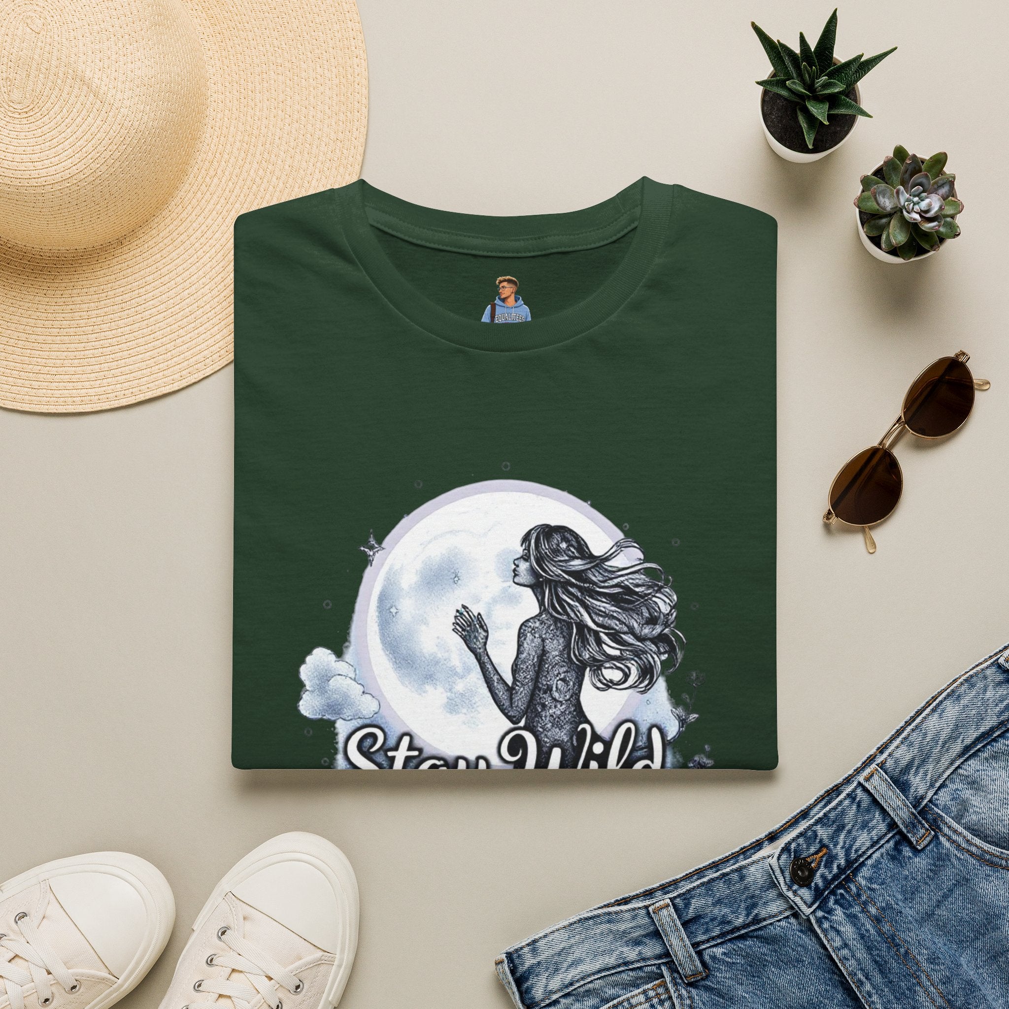 Gypsy Moon T-Shirt - Stay Wild Moon Child