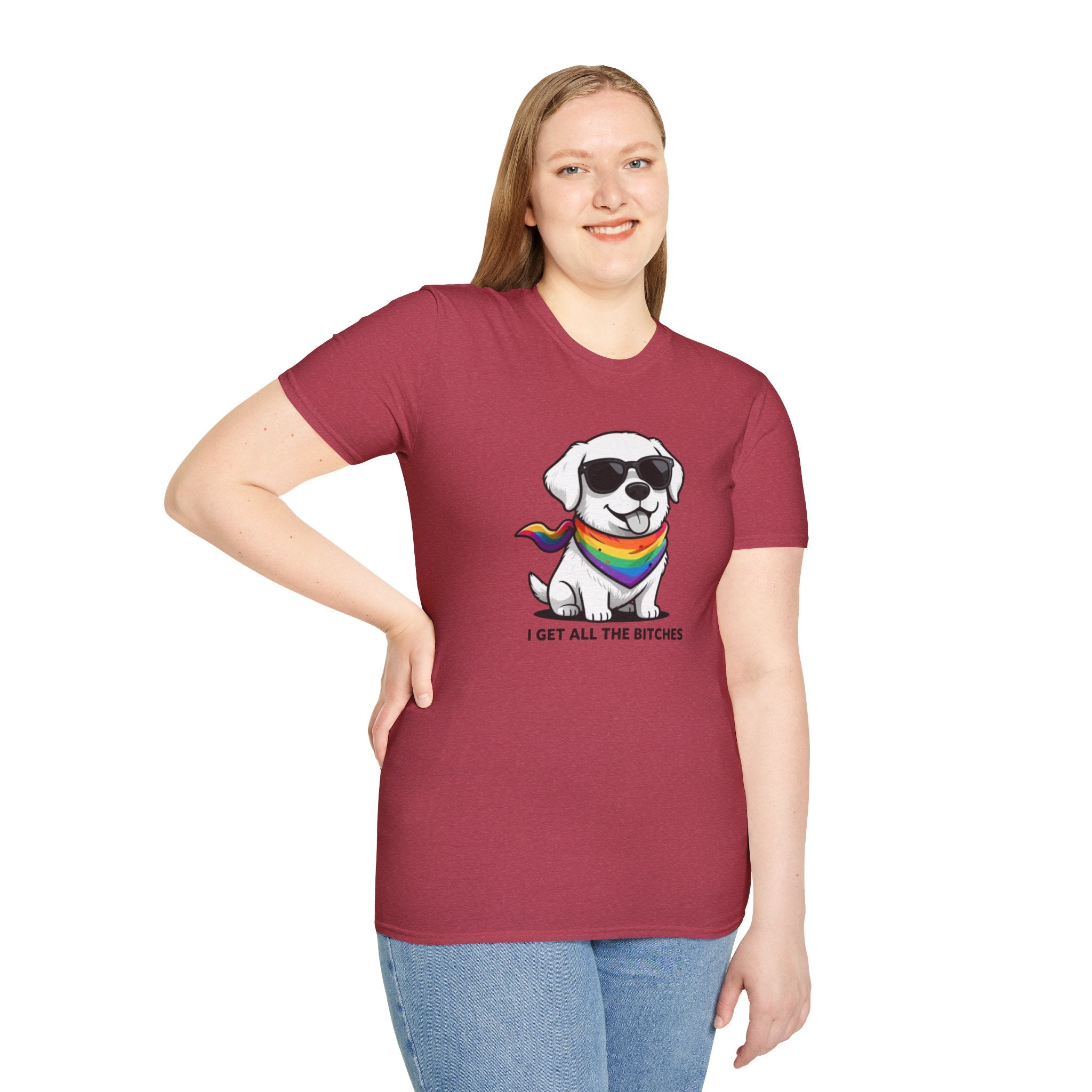 Cute Puppy Pride T‑Shirt