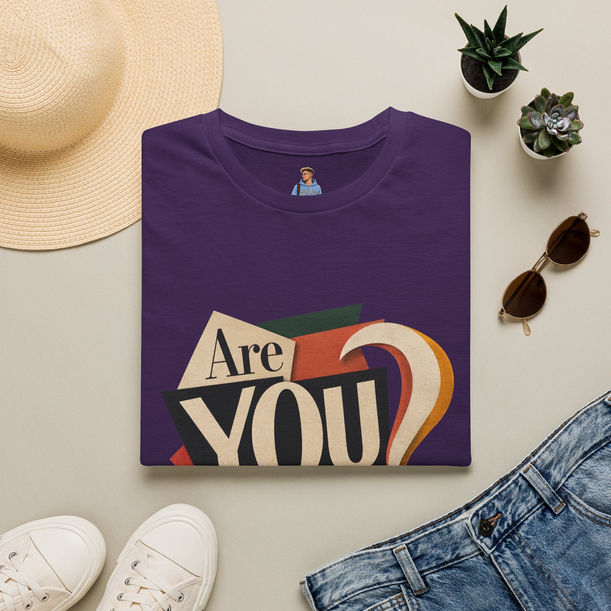 Are You An Ally? T-Shirt — Vintage Pride Ally Tee