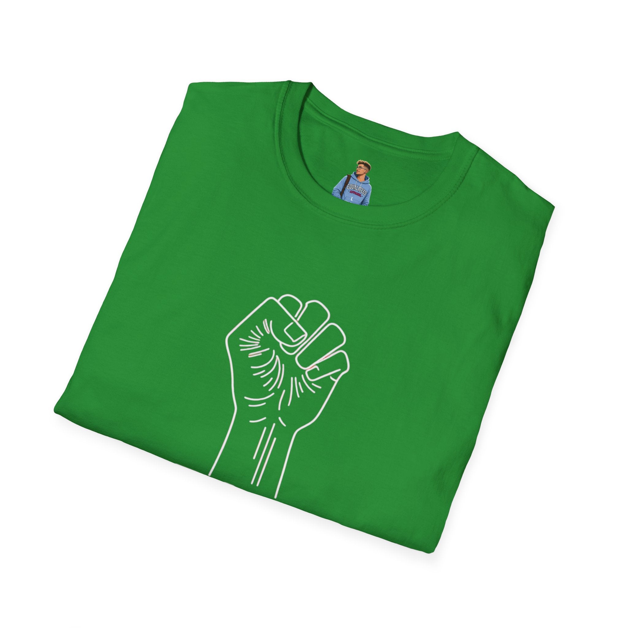 BLM Unisex Softstyle T-Shirt - Celebrate Equality and Justice