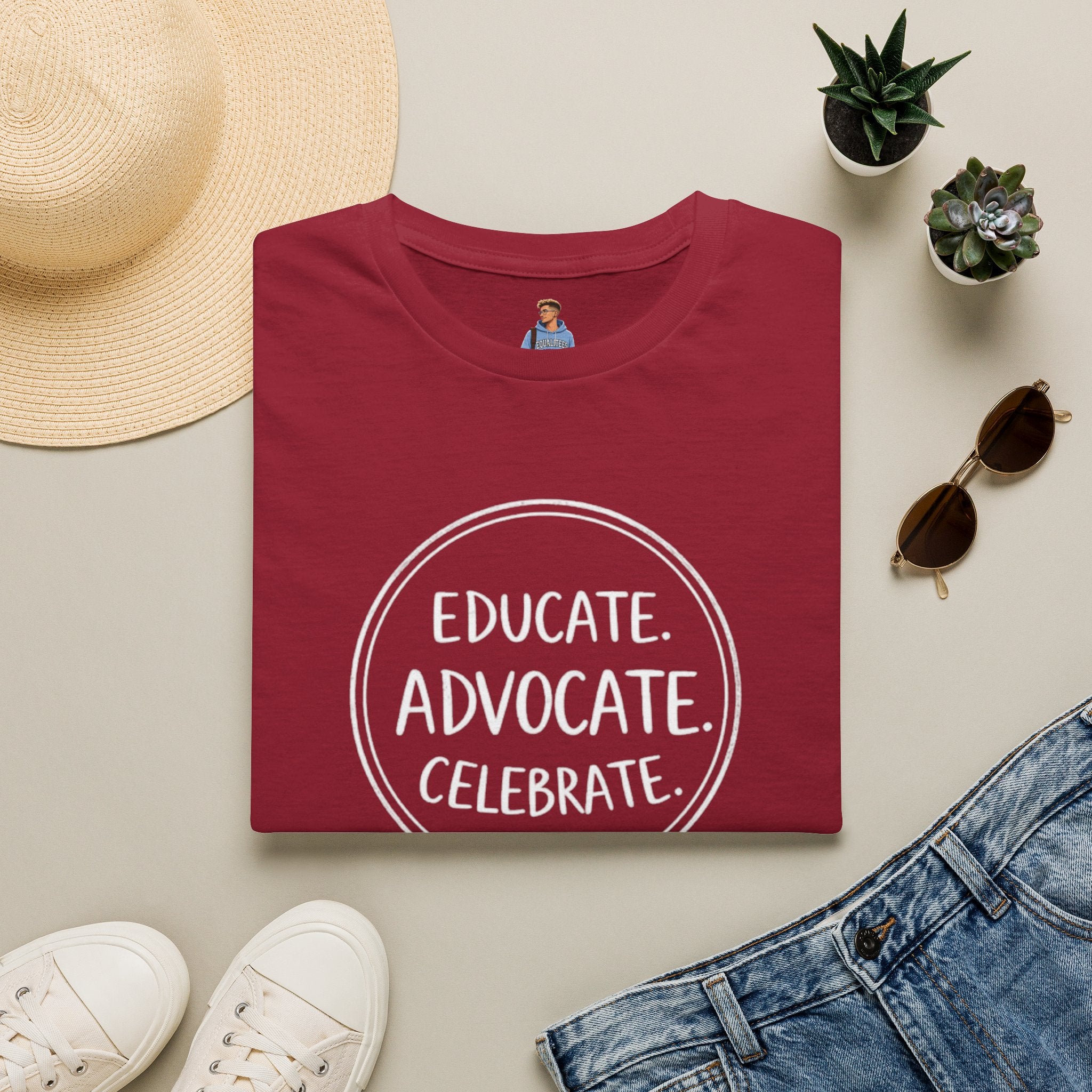 Subtle Pride Educate Advocate Celebrate