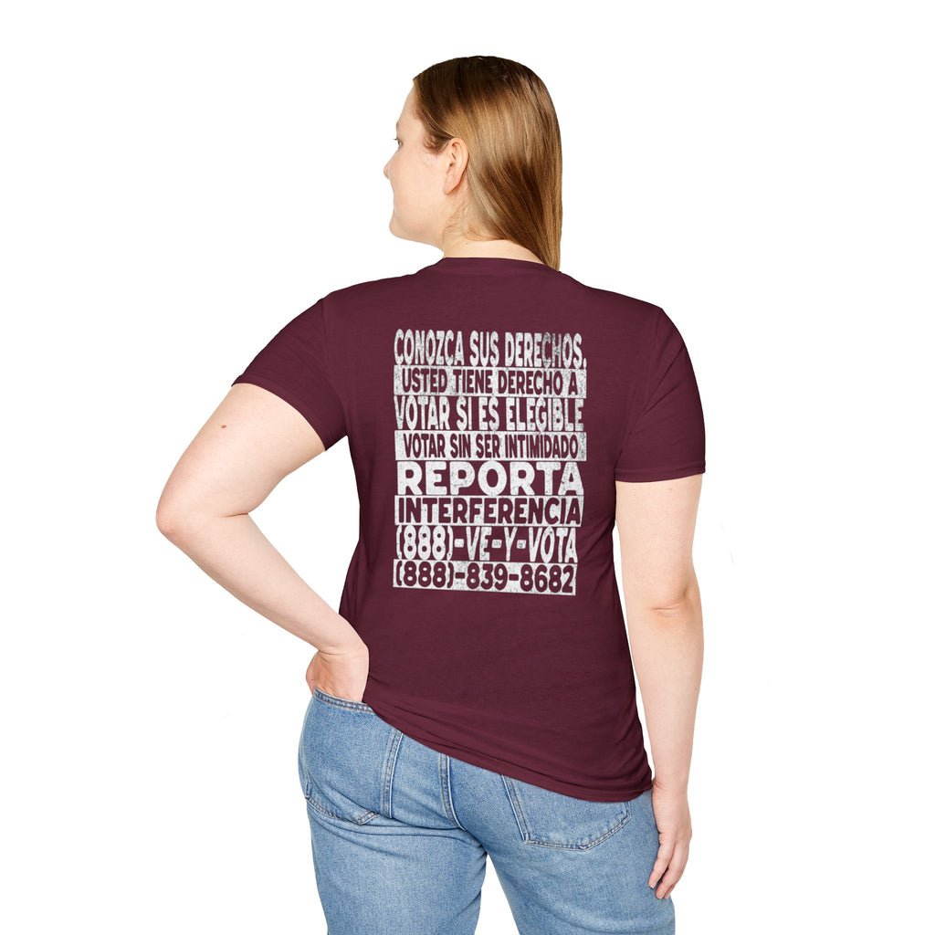 Know Your Voting Rights Spanish T-Shirt
