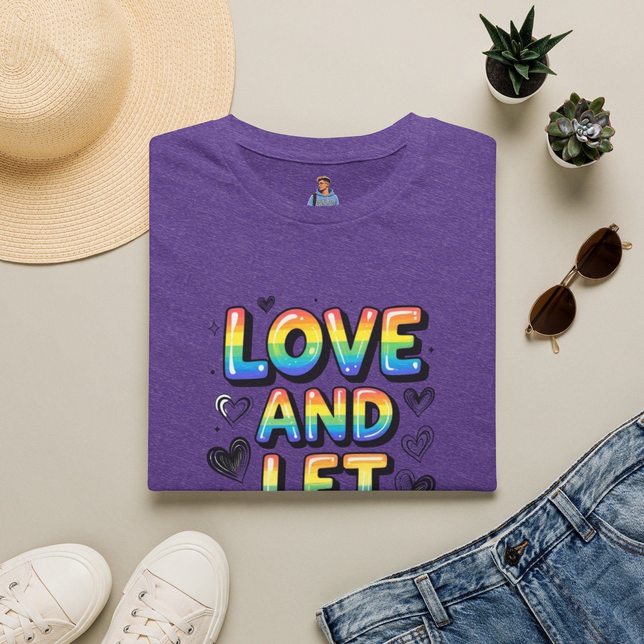 Love & Let Love Inspirational T-Shirt