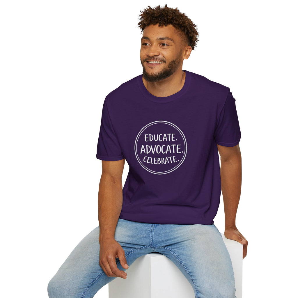 Subtle Pride Educate Advocate Celebrate