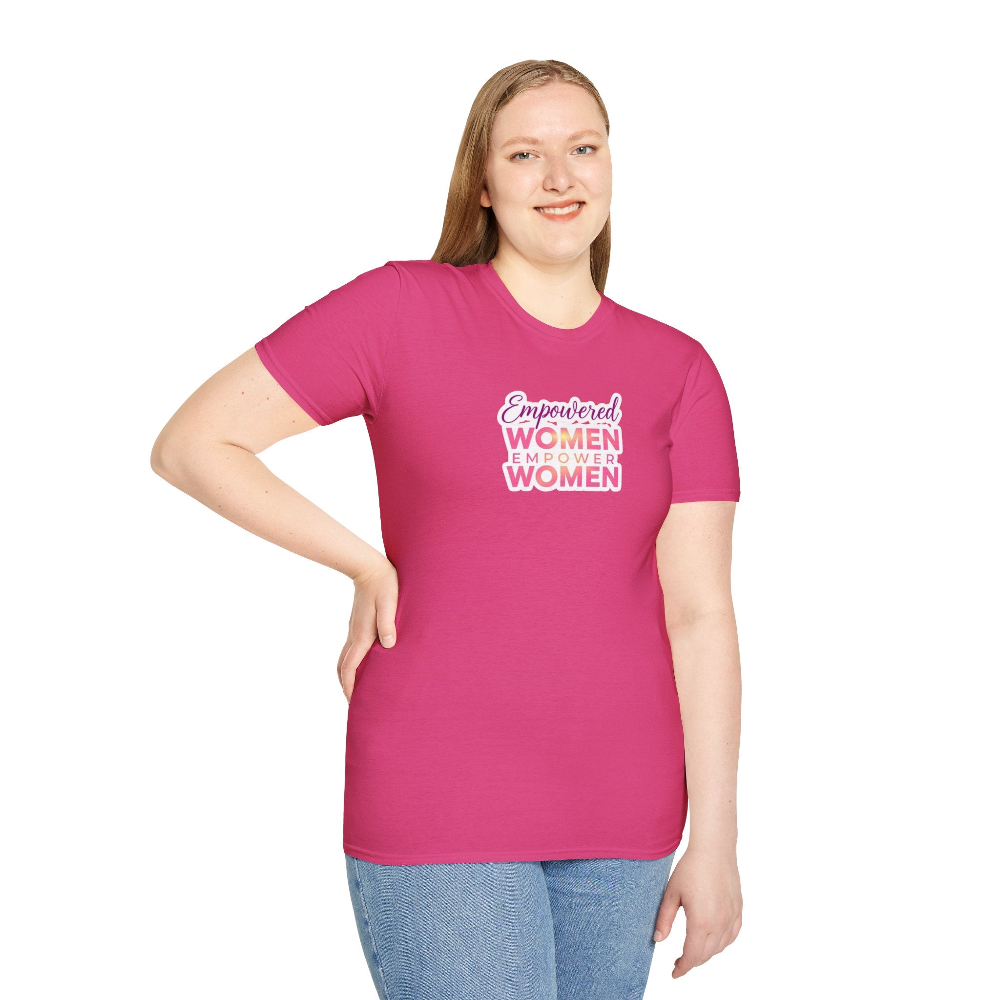 Empowered Women T-Shirt | Unisex Softstyle Tee for Women’s Empowerment