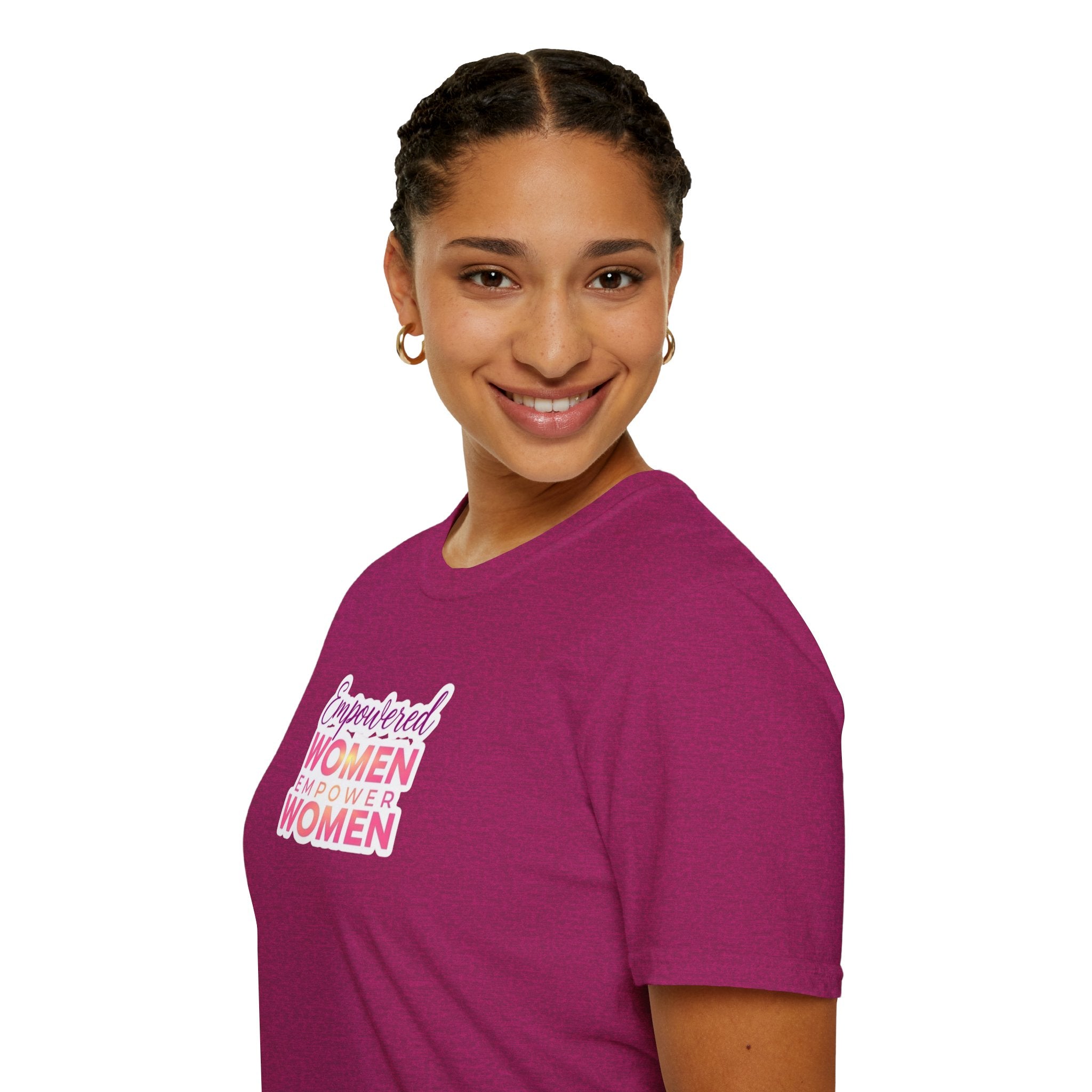Empowered Women T-Shirt | Unisex Softstyle Tee for Women’s Empowerment