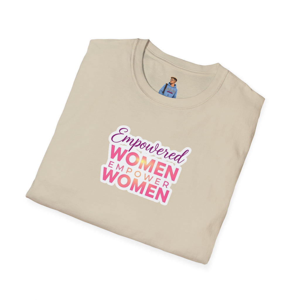 Empowered Women T-Shirt | Unisex Softstyle Tee for Women’s Empowerment