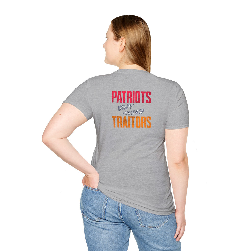 Americans Against MAGA Red Patriots Unisex Softstyle T-Shirt