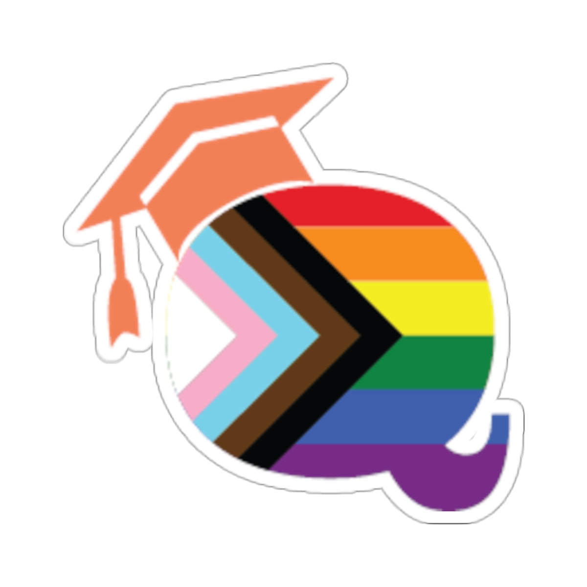 TWQ - Teaching While Queer Die-Cut Logo Sticker