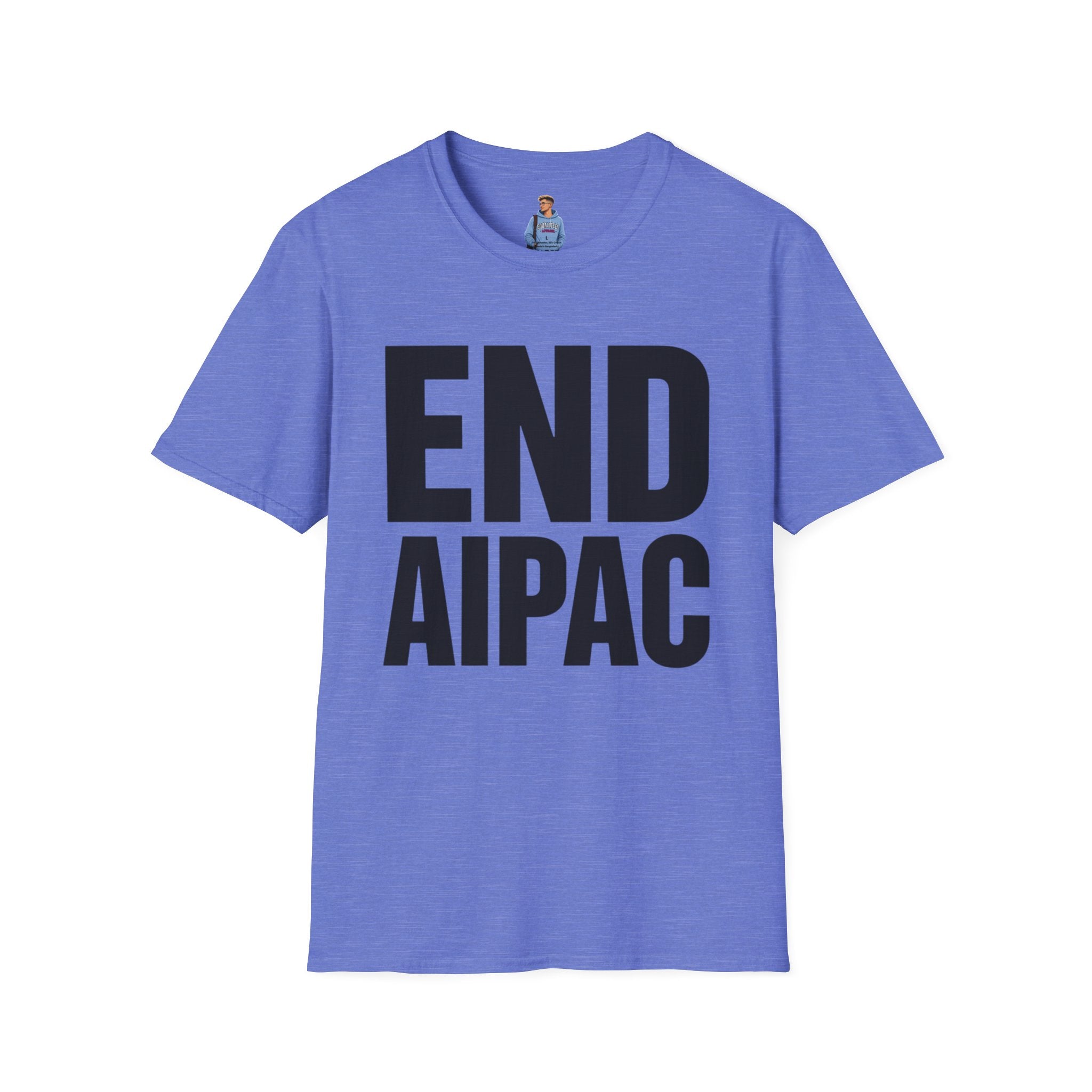 END AIPAC Bold Protest T-Shirt