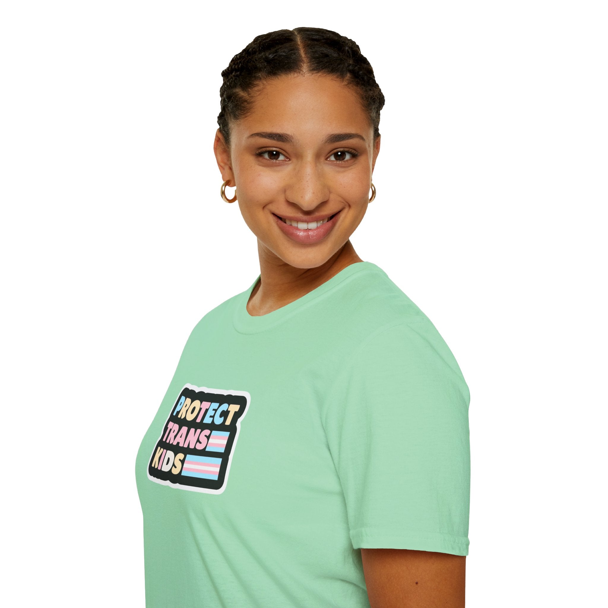 Camiseta unisex de estilo suave "Protect Trans Kids" - Empowerment &amp; Pride Apparel