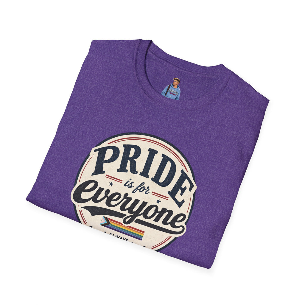Pride Is for Everyone T-Shirt — Inclusive Retro Pride Tee