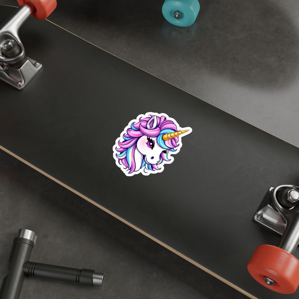 Cute Unicorn Die-Cut Sticker - EqualiTees.Me