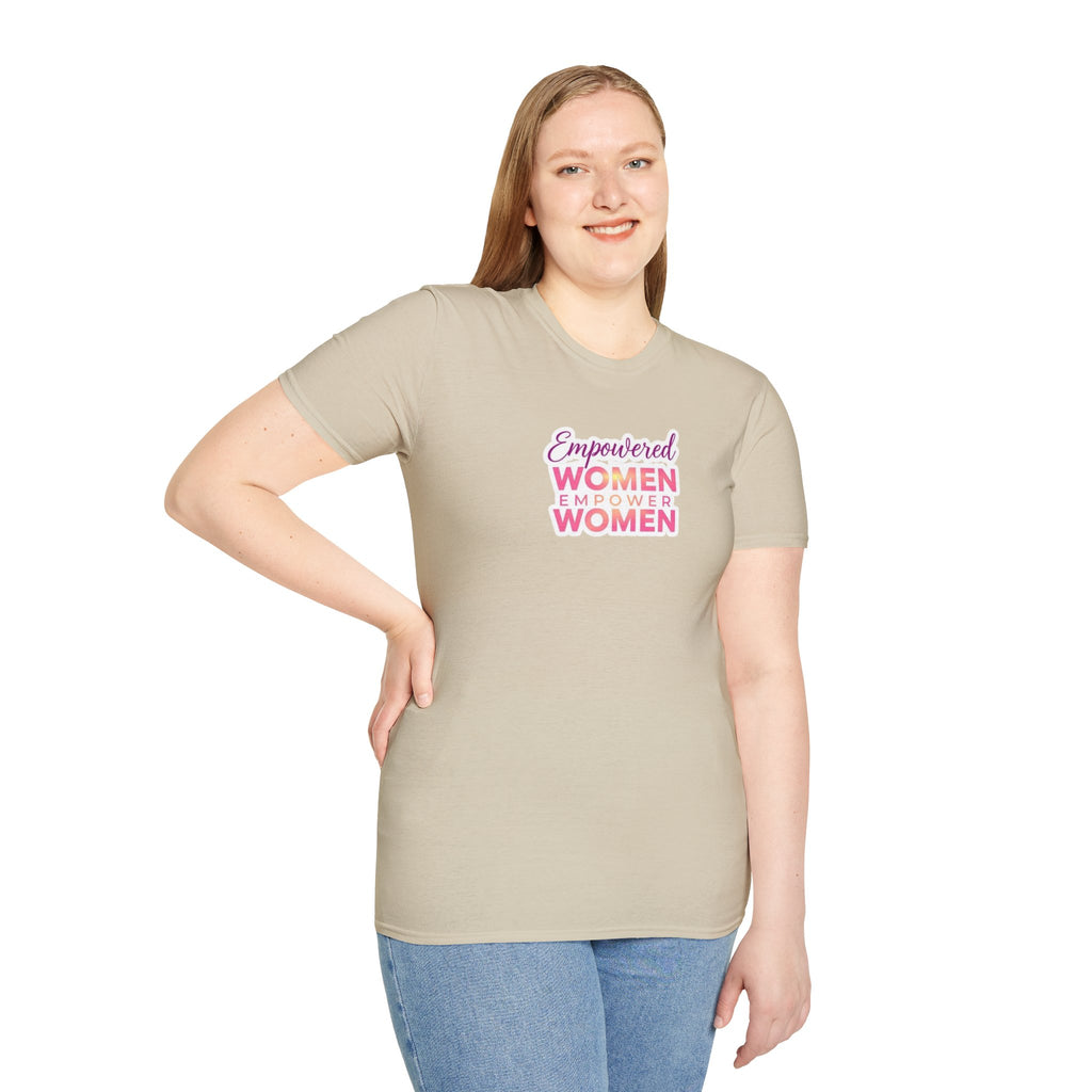 Empowered Women T-Shirt | Unisex Softstyle Tee for Women’s Empowerment
