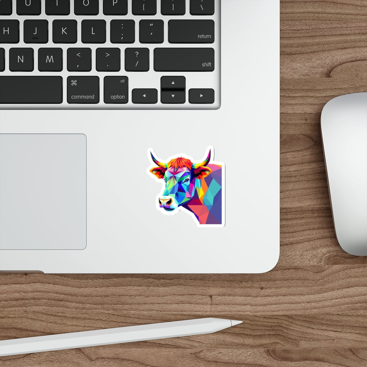 Die-Cut Stickers - Pride Bull - EqualiTees.Me