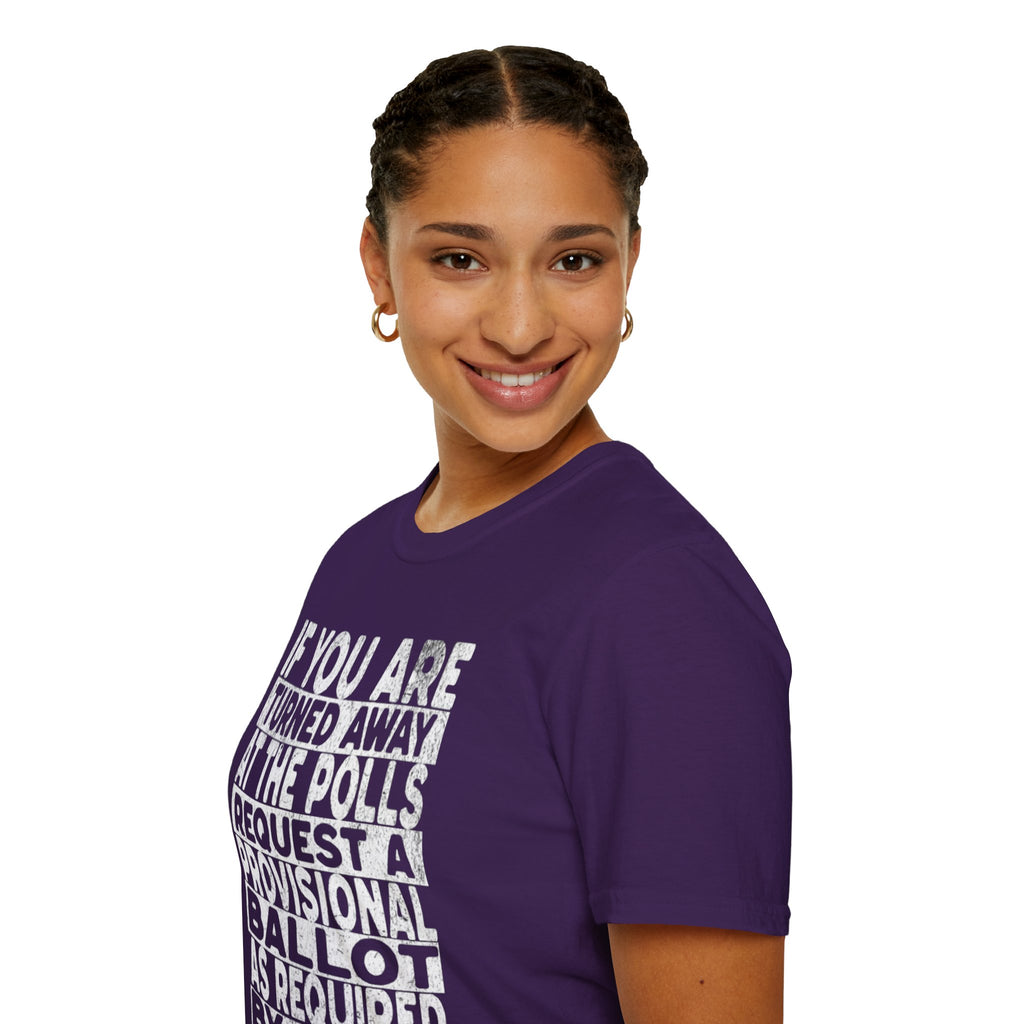 Know Your Rights Voter English T-Shirt