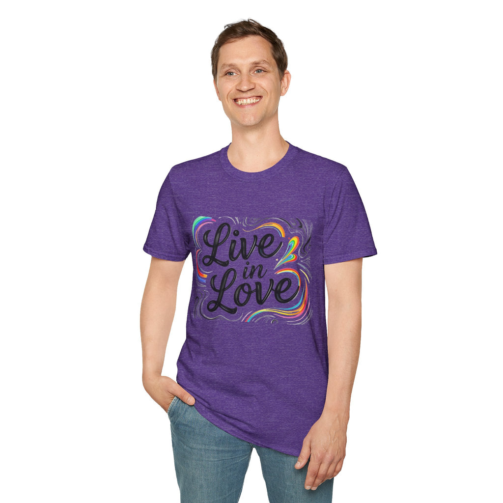 Live in Love Inspirational T-Shirt