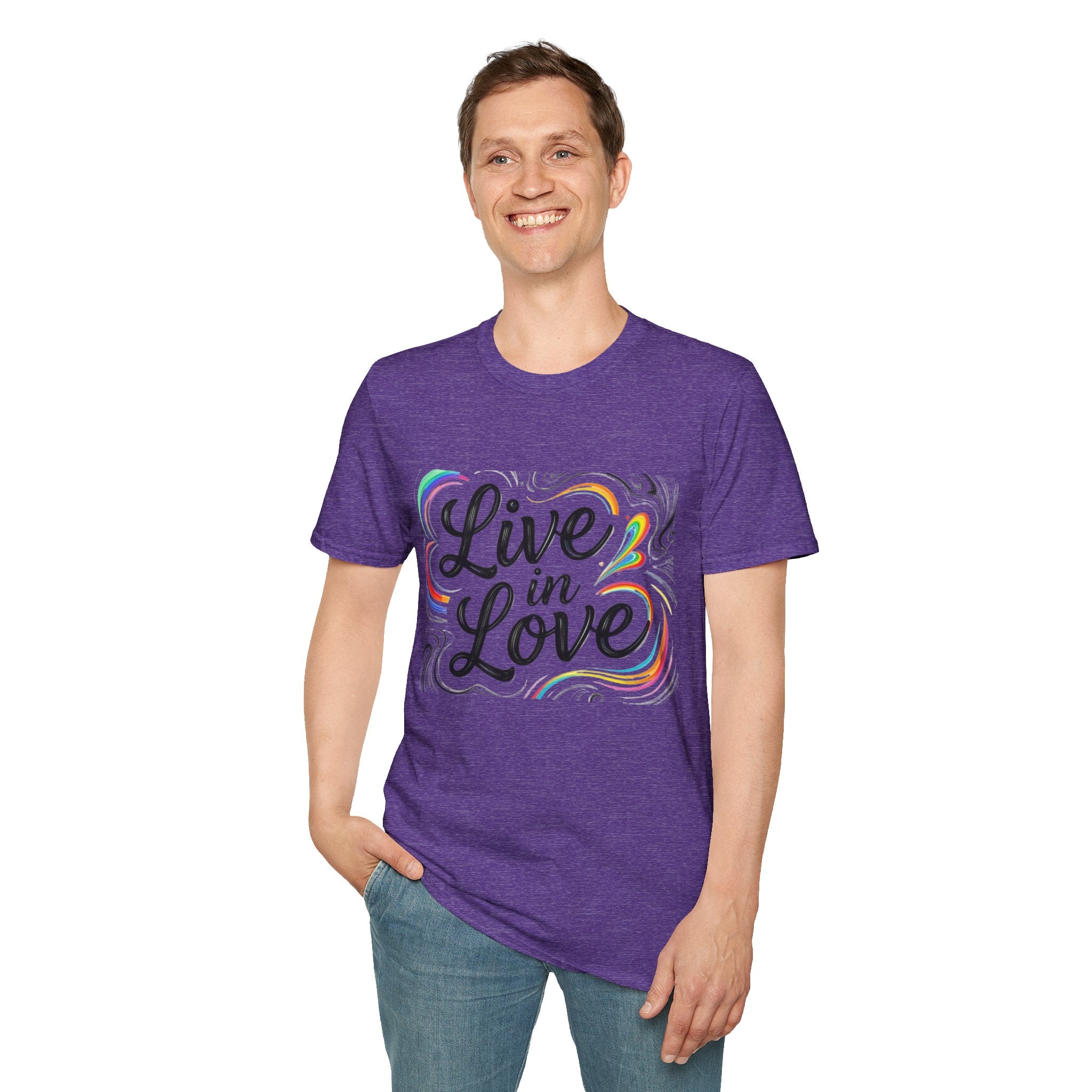 Live in Love Inspirational T-Shirt