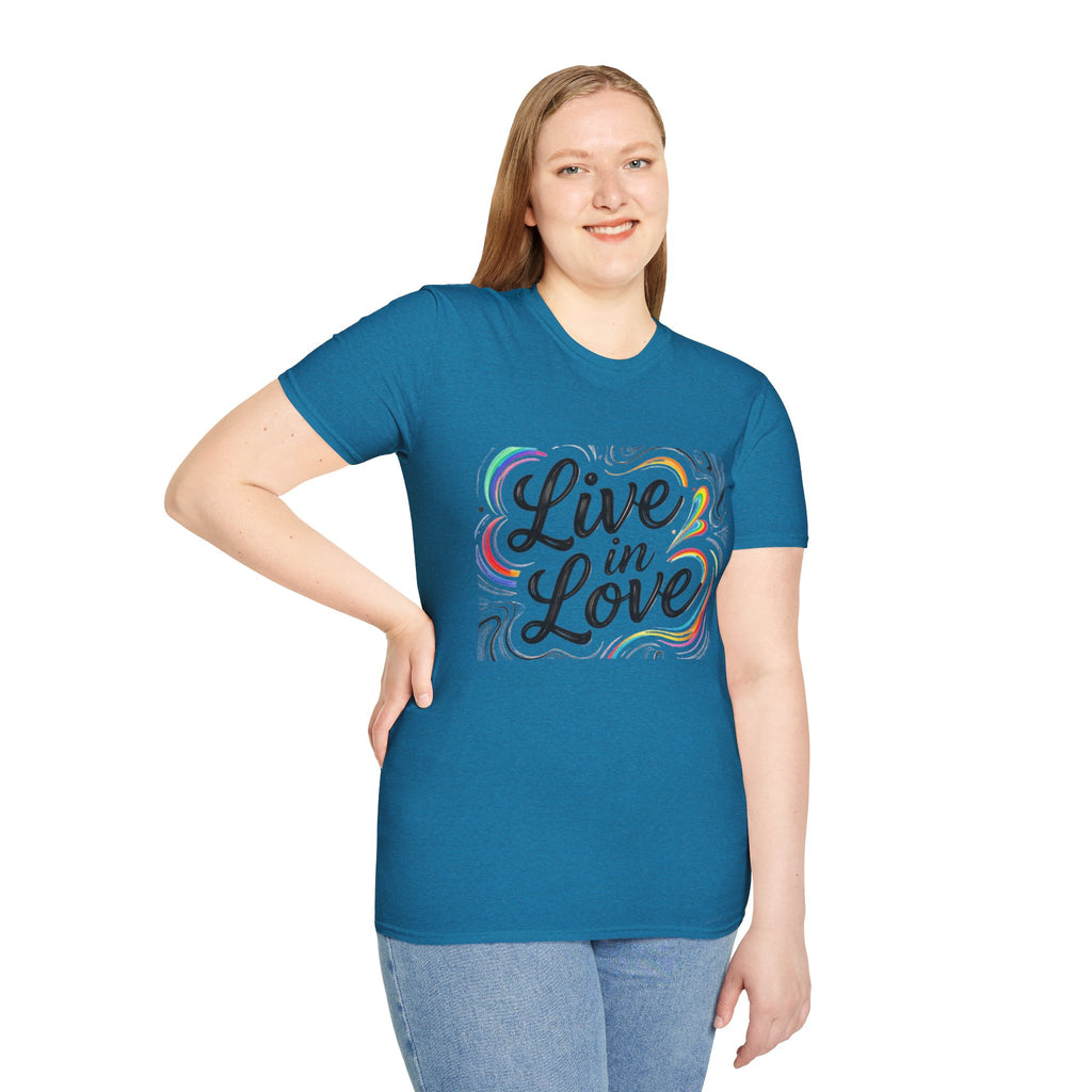 Live in Love Inspirational T-Shirt