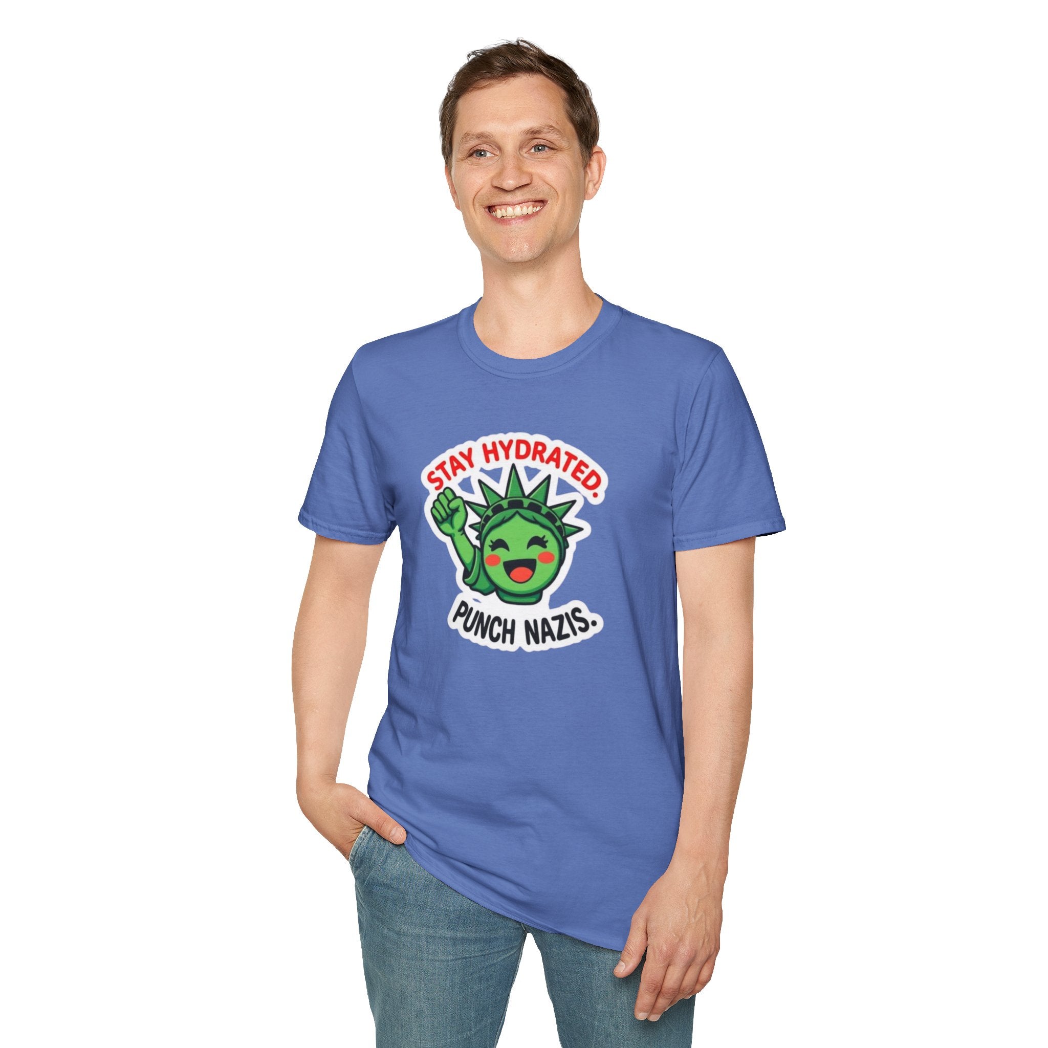 Stay Hydrated, Punch Nazis T-Shirt