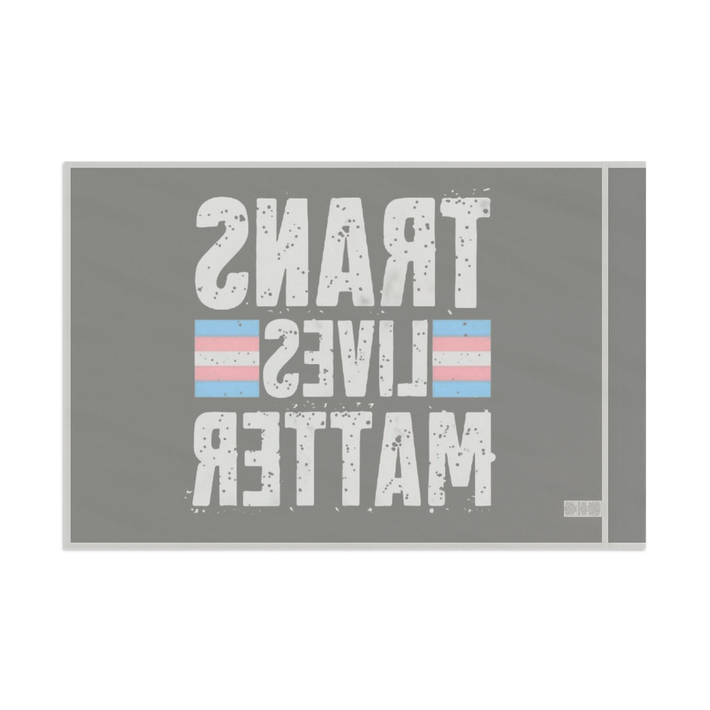 Trans Lives Matter Flag - Aesthetic LGBTQ+ Banner for Celebration & Home Decor - EqualiTees.Me