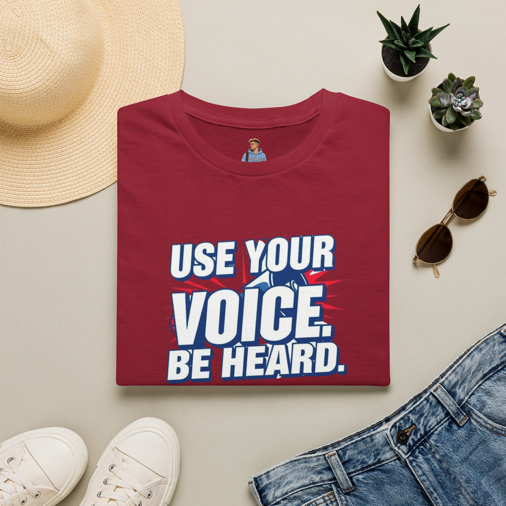 Camiseta de empoderamiento: usa tu voz y hazte escuchar