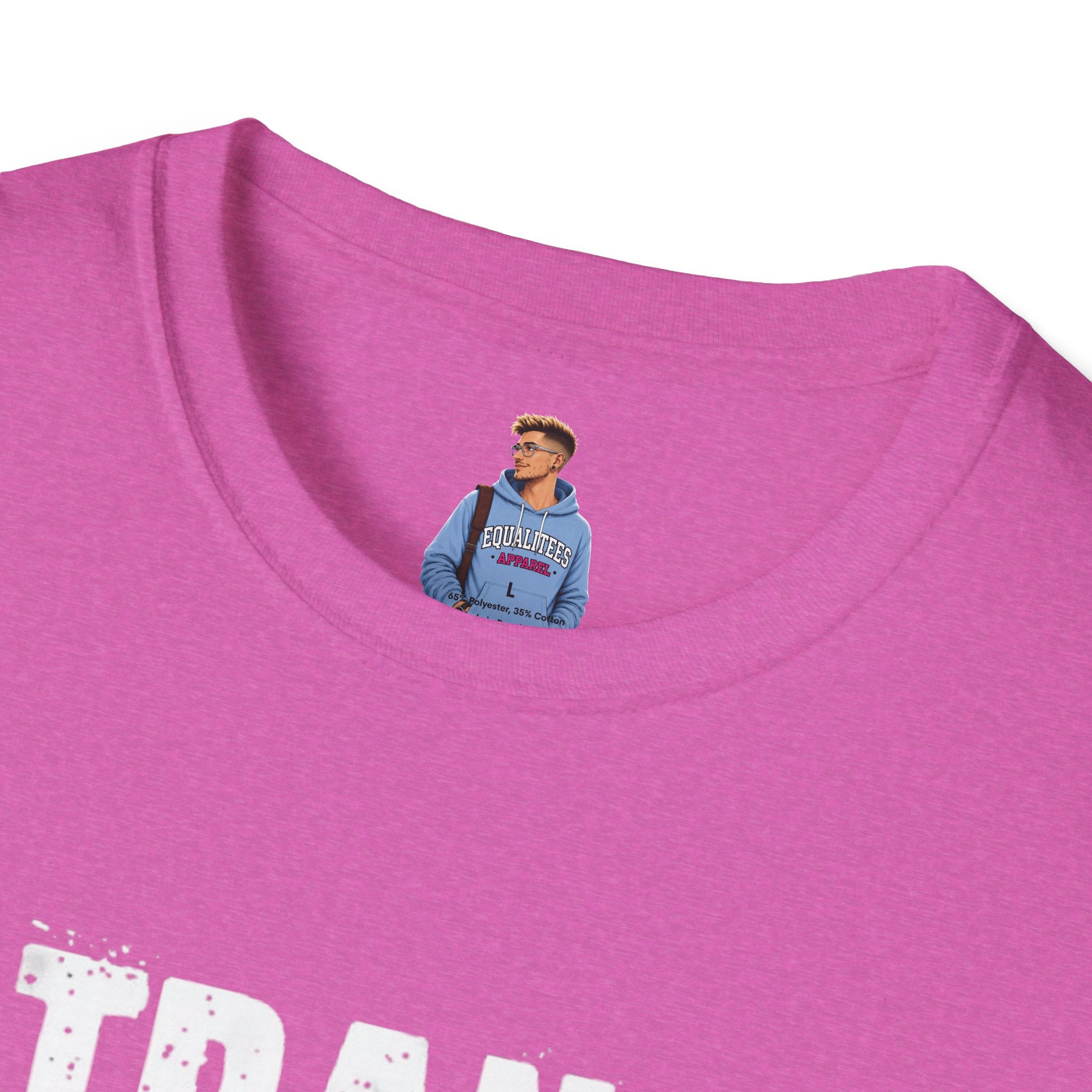 Trans Lives Matter Unisex Softstyle T-Shirt - Support LGBTQ+ Rights