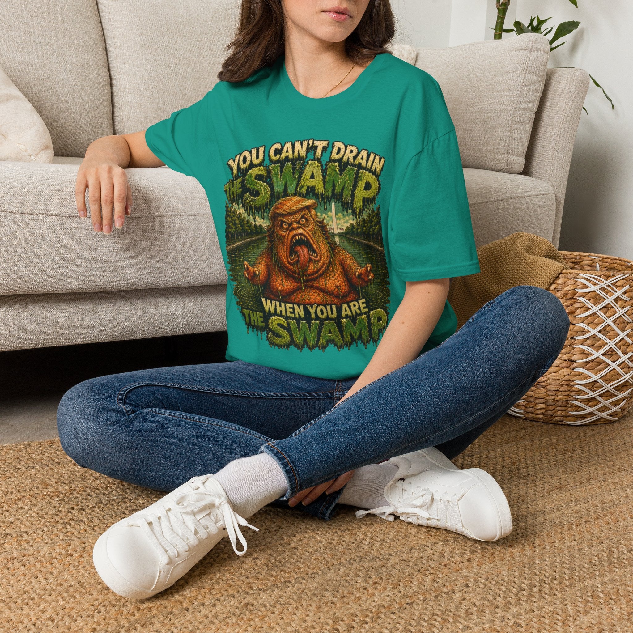 T-Shirt — "You Can't Drain the Swamp when you ARE the Swamp" Graphic Tee