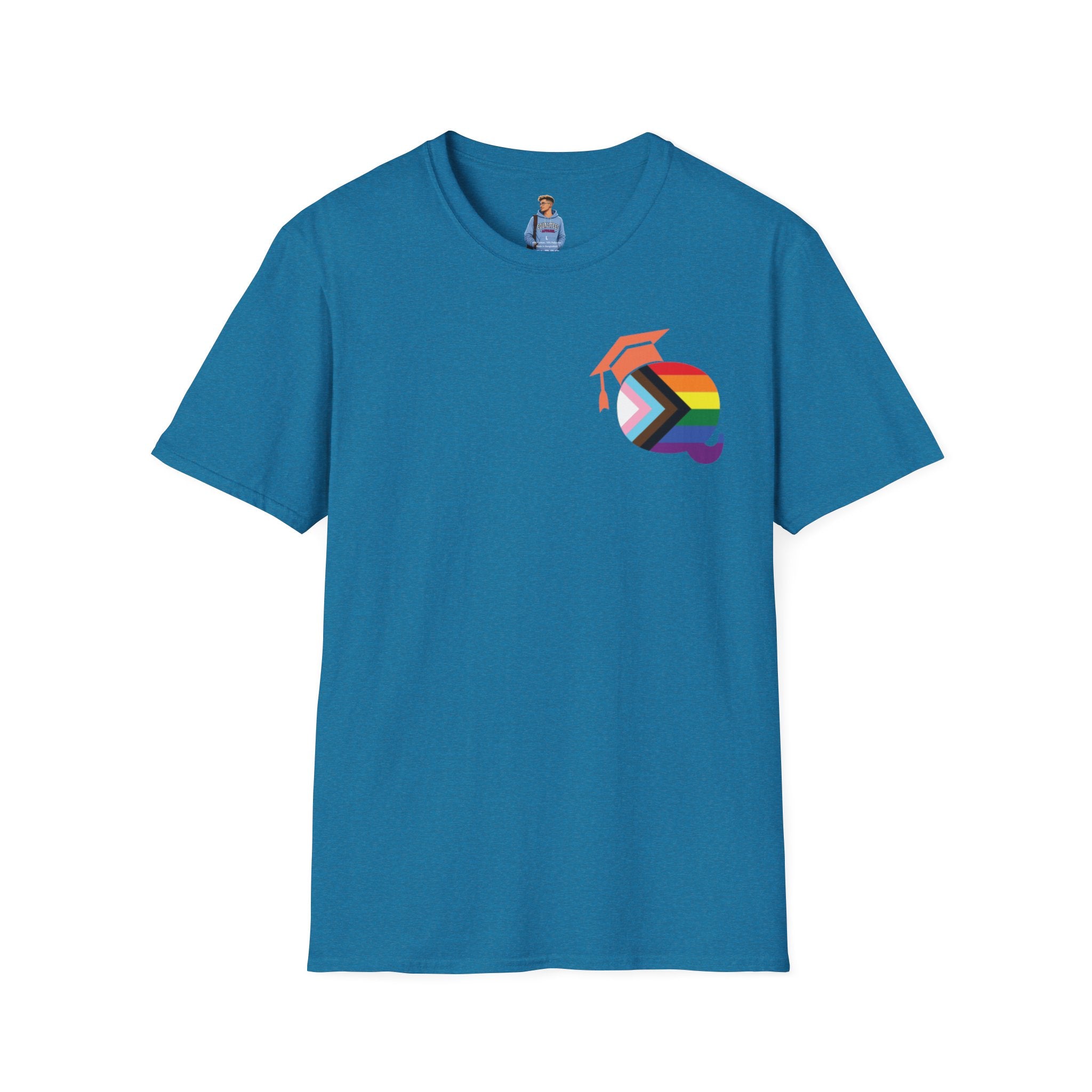 TWQ - Teaching While Queer Unisex Softstyle Logo T-shirt